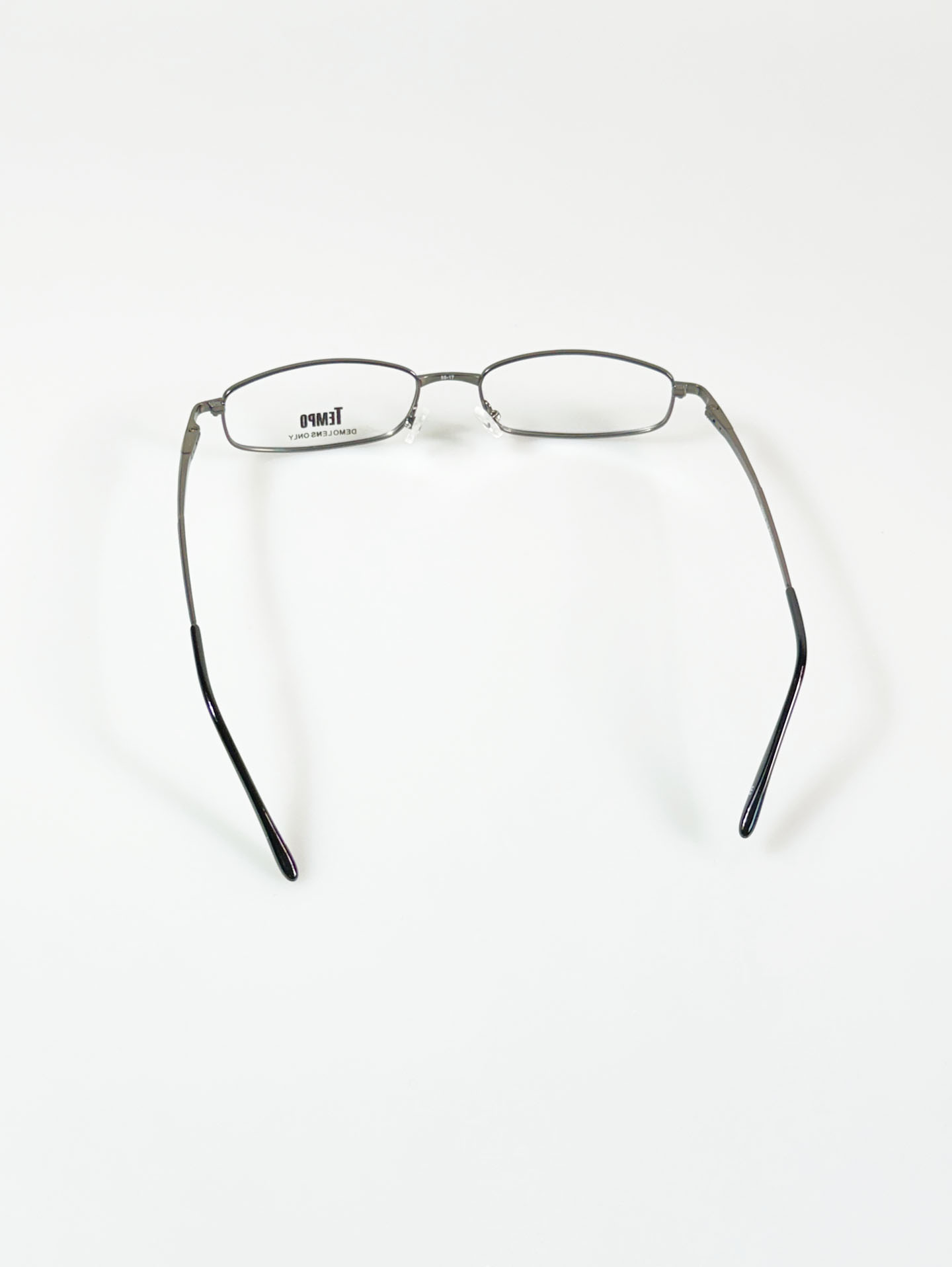 TEMPO Slim Square Metal Frame Glasses