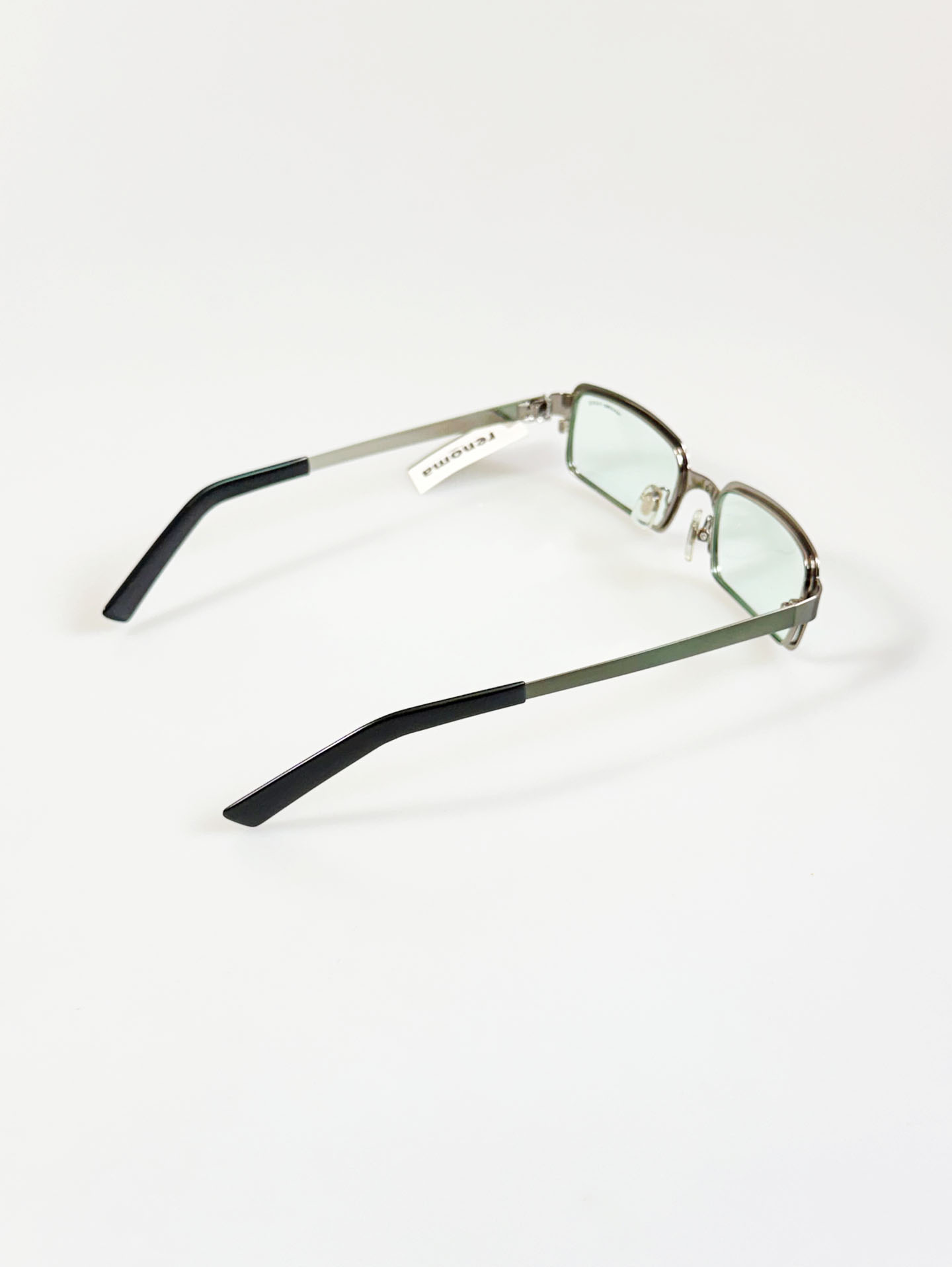 RENOMA PARIS Silver Square Metal Tint Glasses