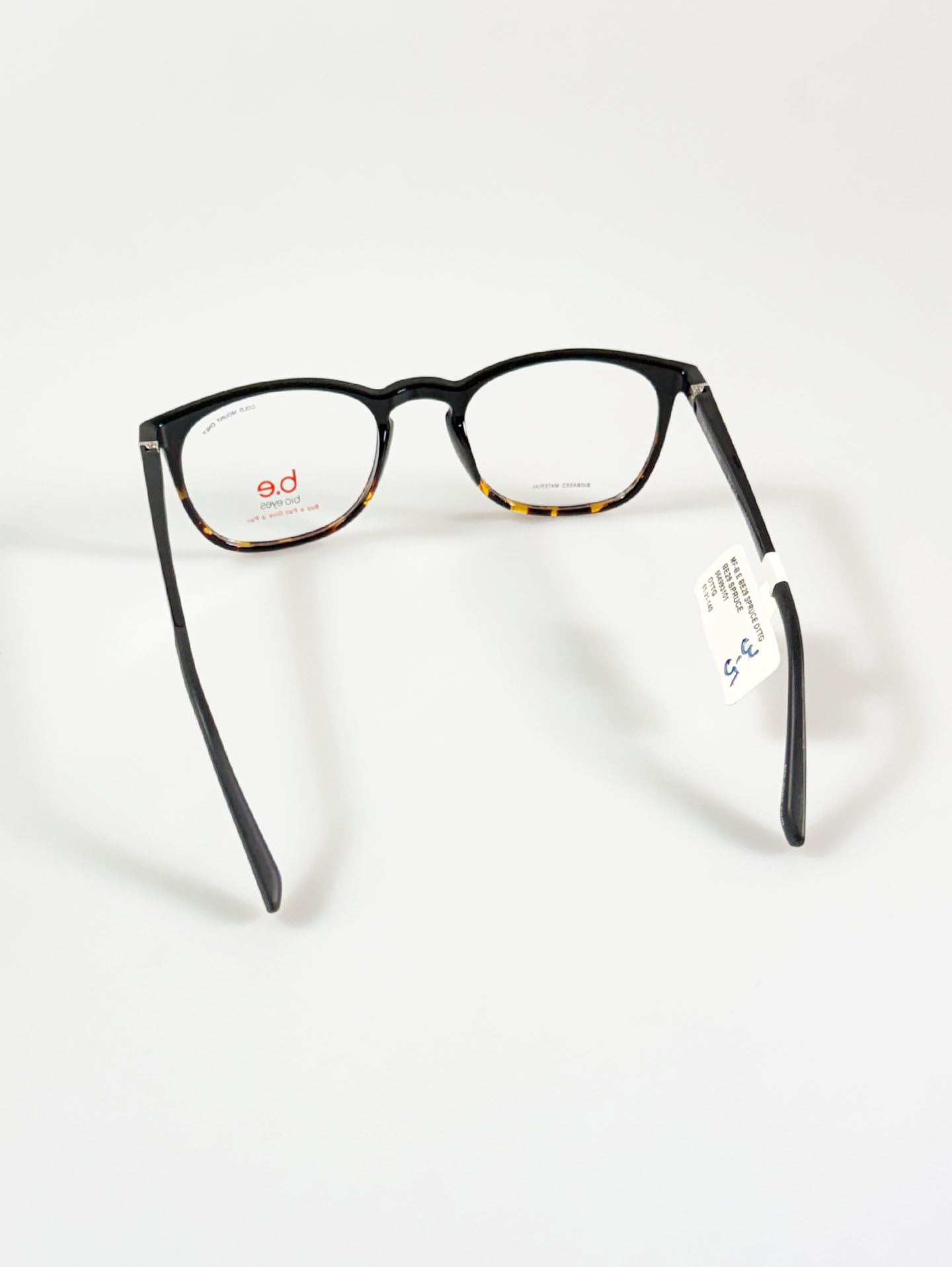 BIO EYES Spruce Square Horn-Rim Glasses