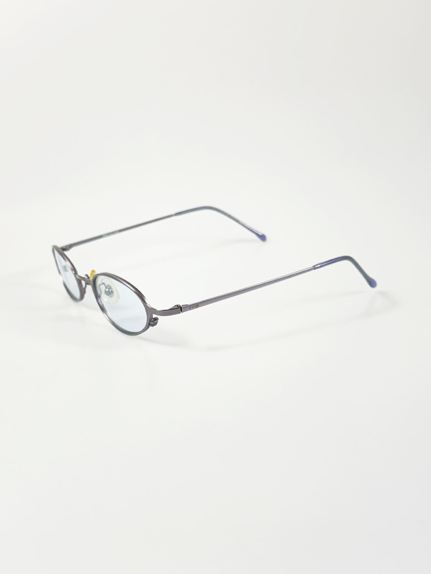 JEEP Blue Slim Oval Metal Tint Glasses