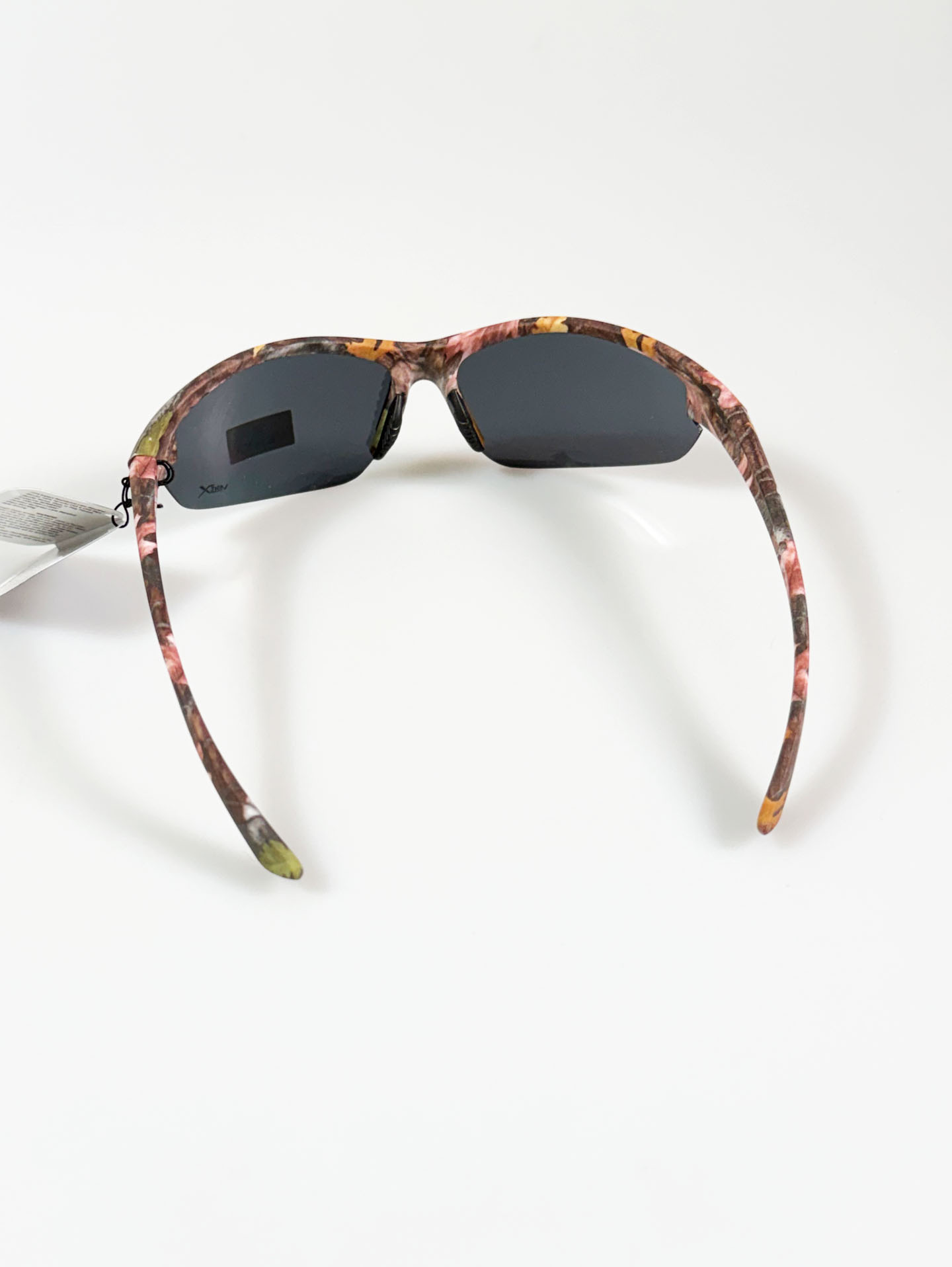 VERTX Realtree Pattern Wraparound Half-Rim Sunglasses