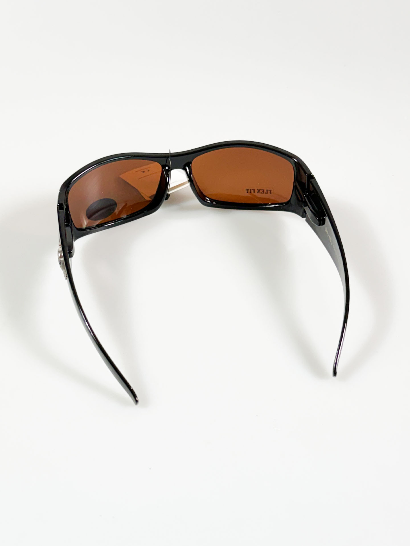 CHOPPERS Matte Black Wraparound Biker Tint Sunglasses