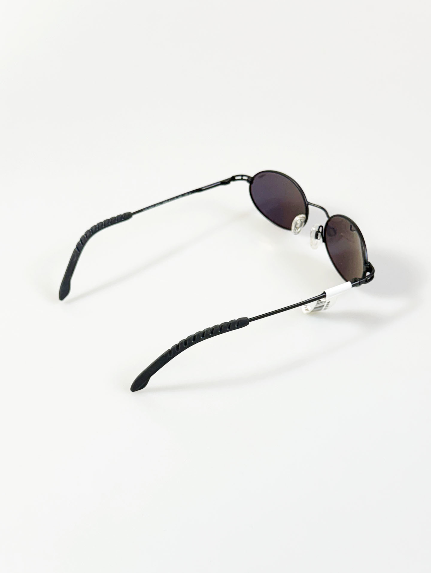 HOLIDAY by NEOSTYLE Black Slim Oval Metal Frame Sunglasses