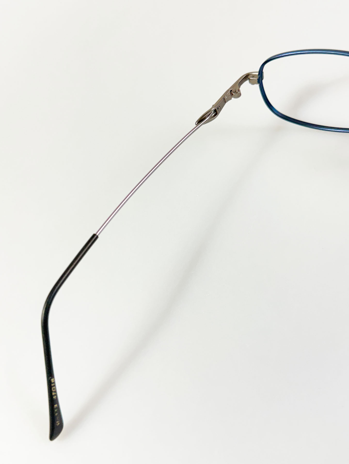 OGIS OCCHIALI Slim Square Two-Tone Metal Frame Glasses