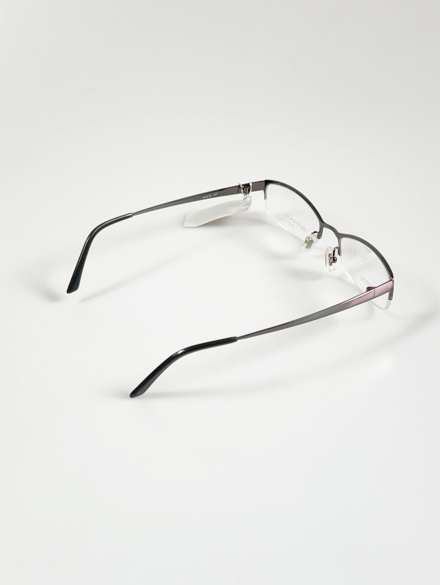 Series 01. GAWAII Vintage Titanium Semi-Rimless Eyewear Collection