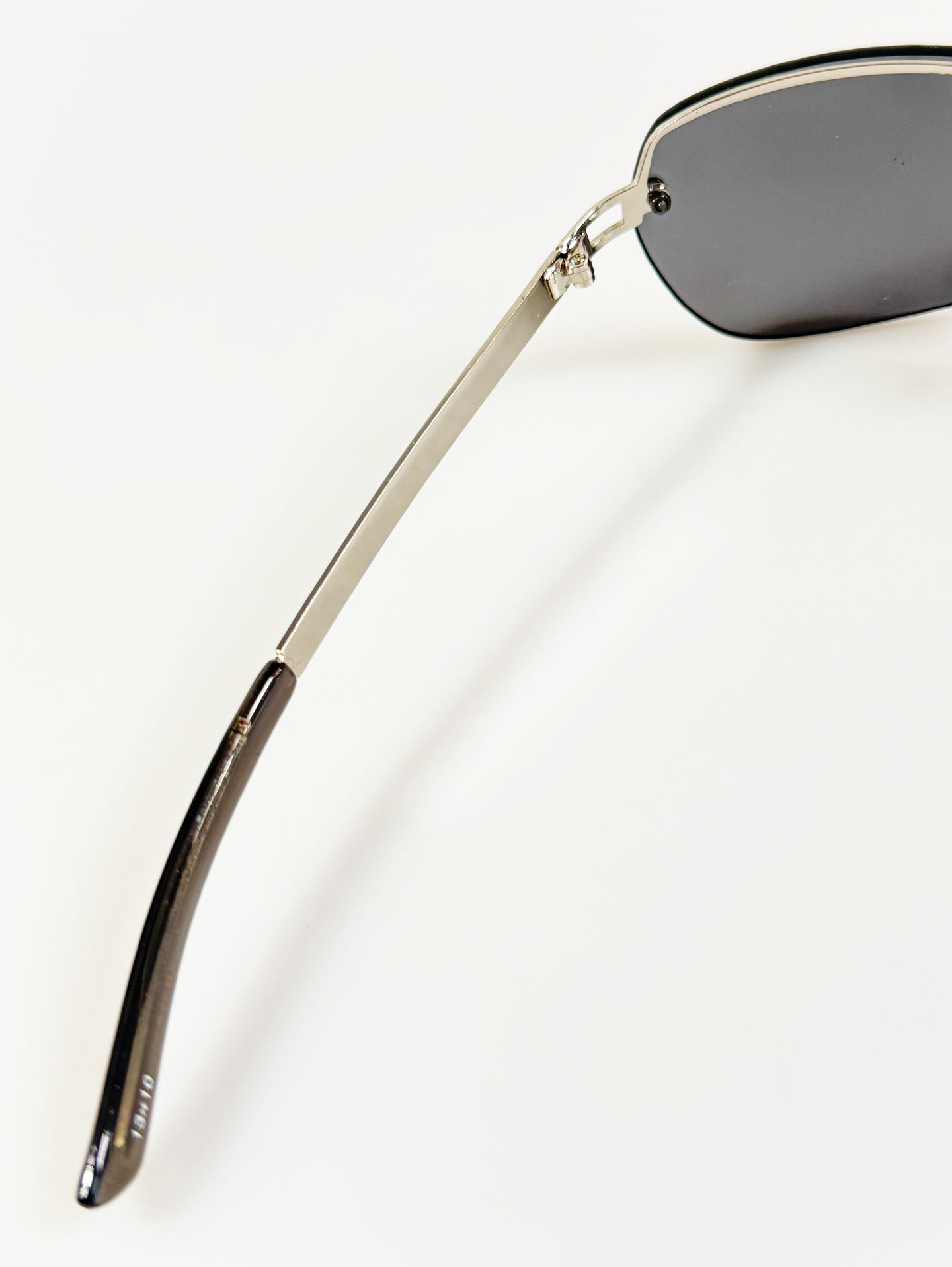 90's ACTION Rimless Square Metal Sunglasses