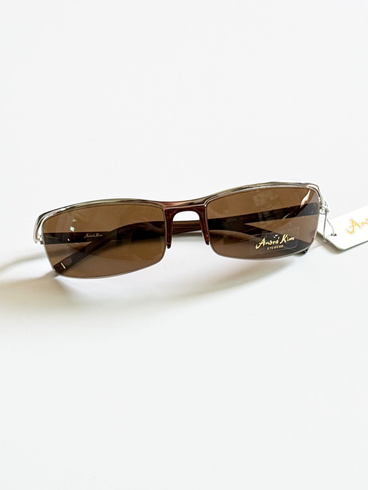 ANDRÉ KIM Semi-Rimless Sunglasses Collection Series 01
