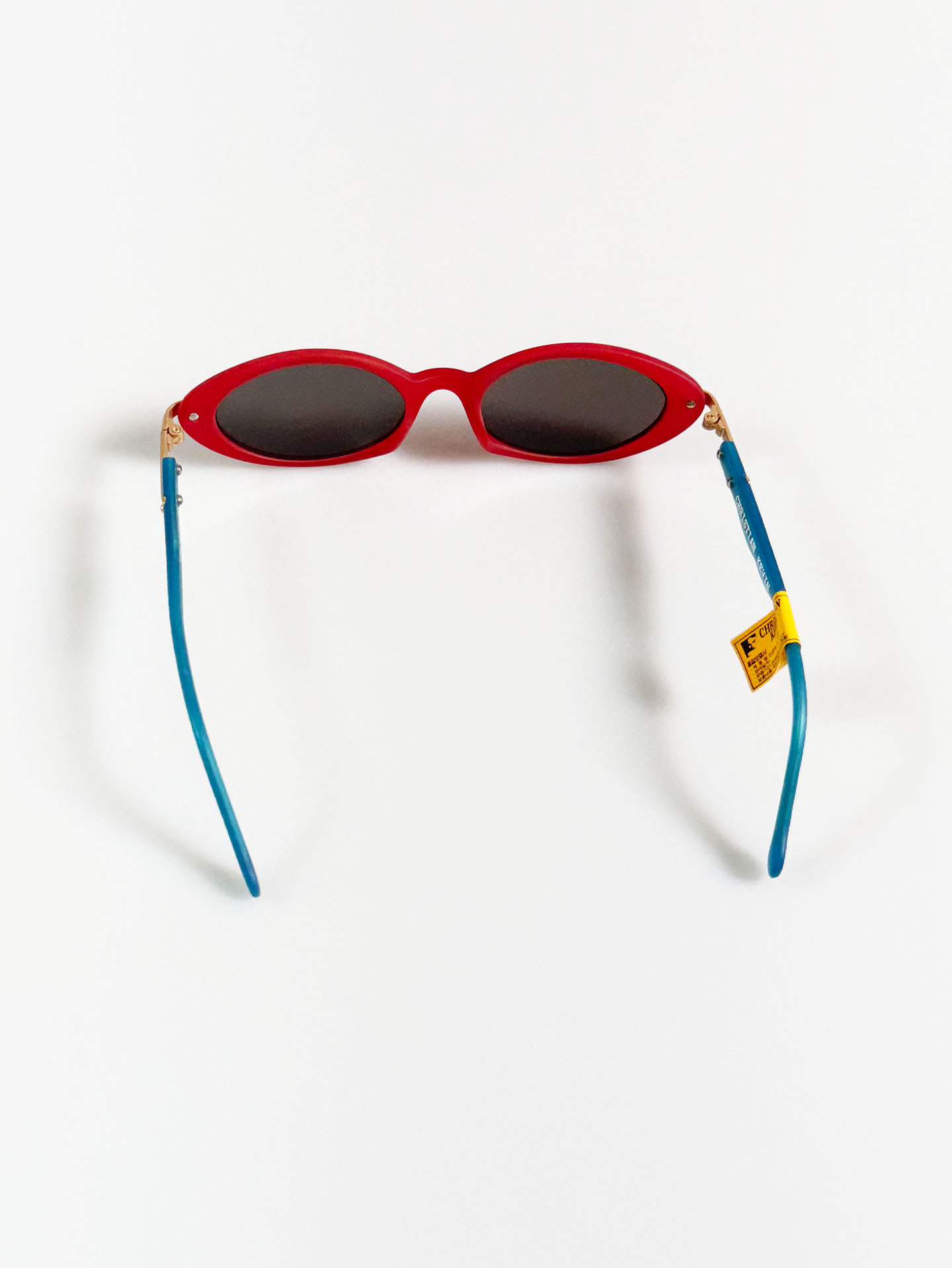 90's Christian Kevin Bold Oval Frame Sunglasses