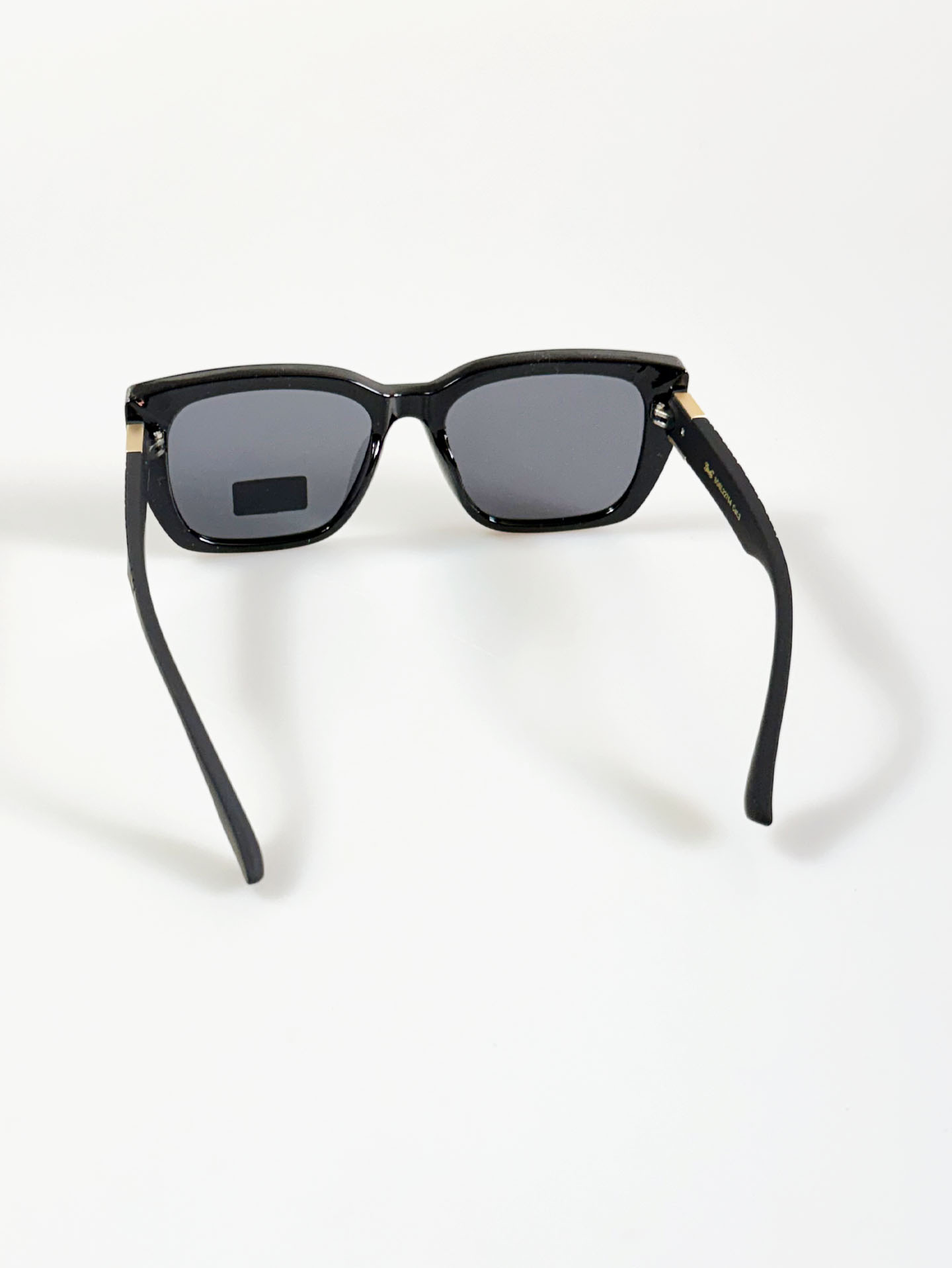 GISELLE Black Oversized Square Frame Sunglasses