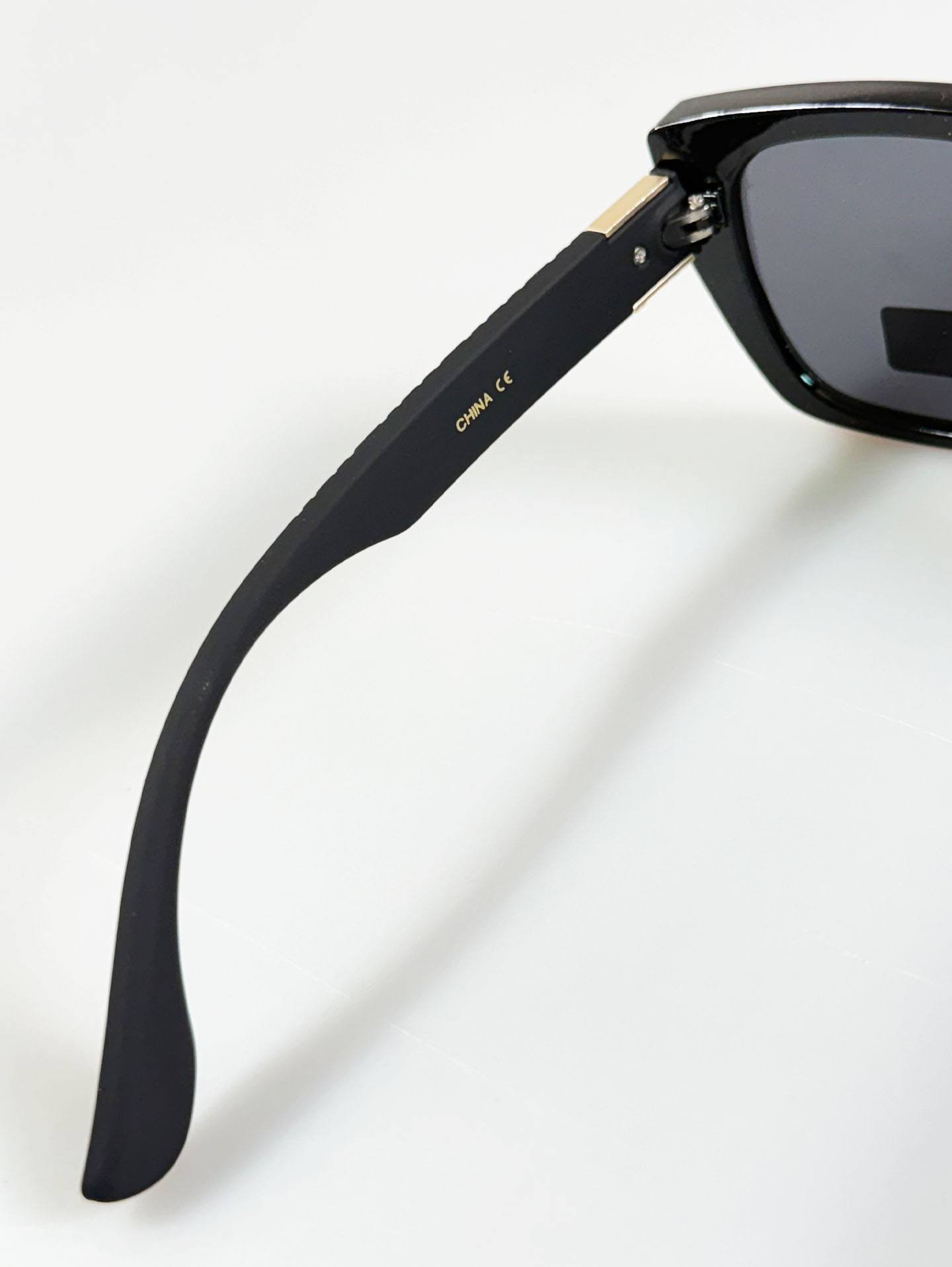 GISELLE Black Oversized Square Frame Sunglasses
