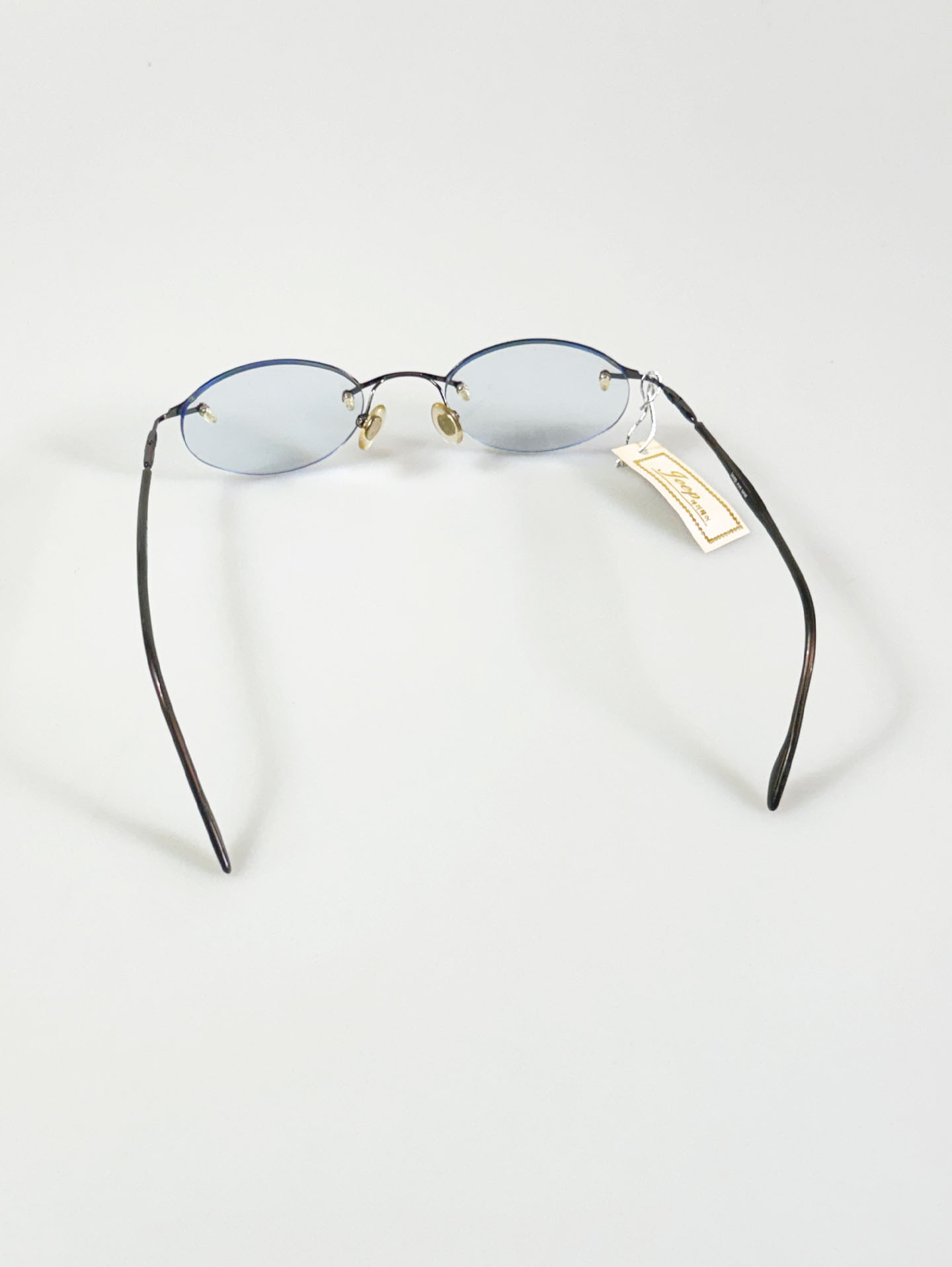 JEEP Semi-Rimless Oval Gunmetal Glasses