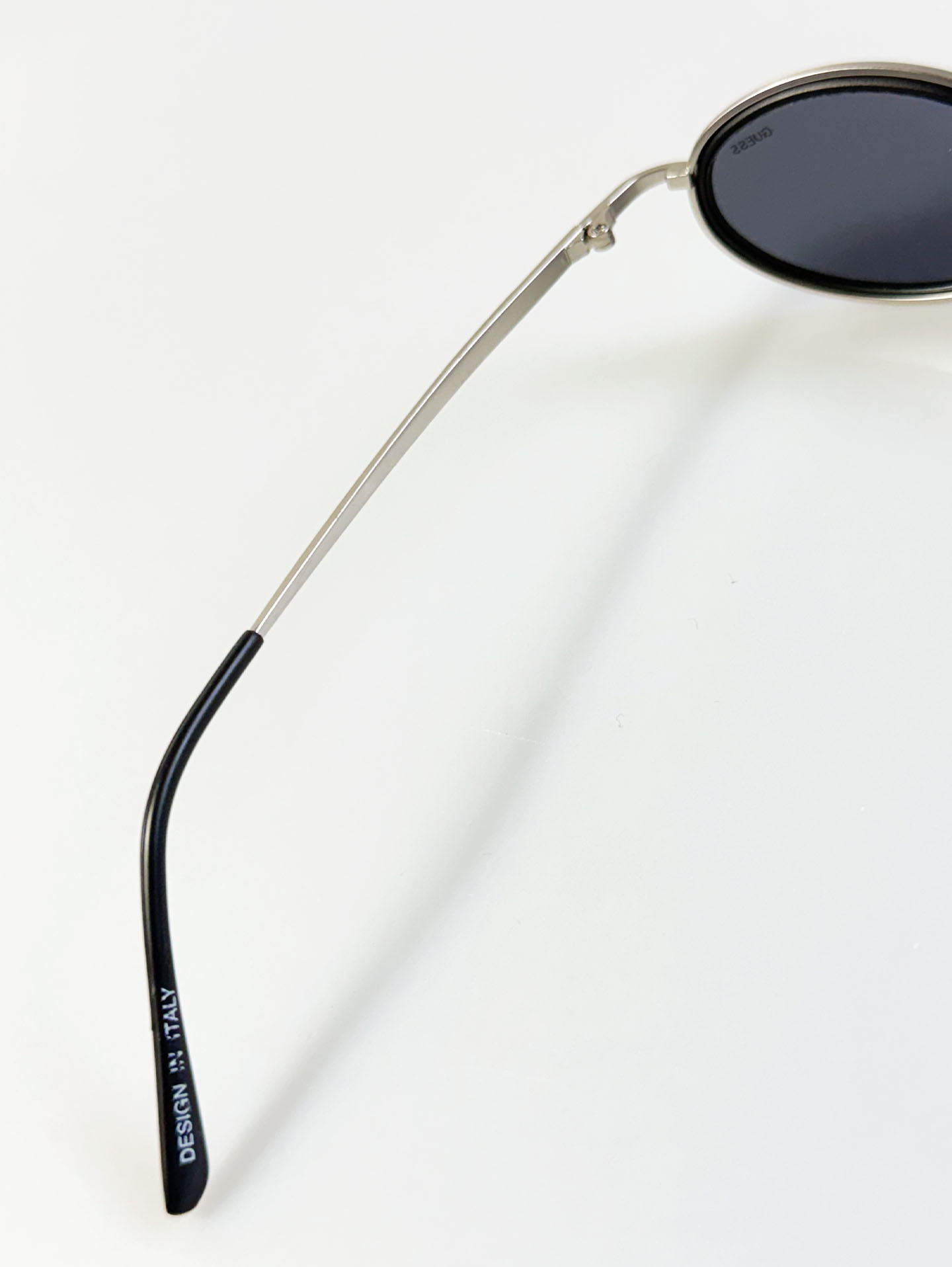 GUESS Silver Combi Oval Metal Sunglasses