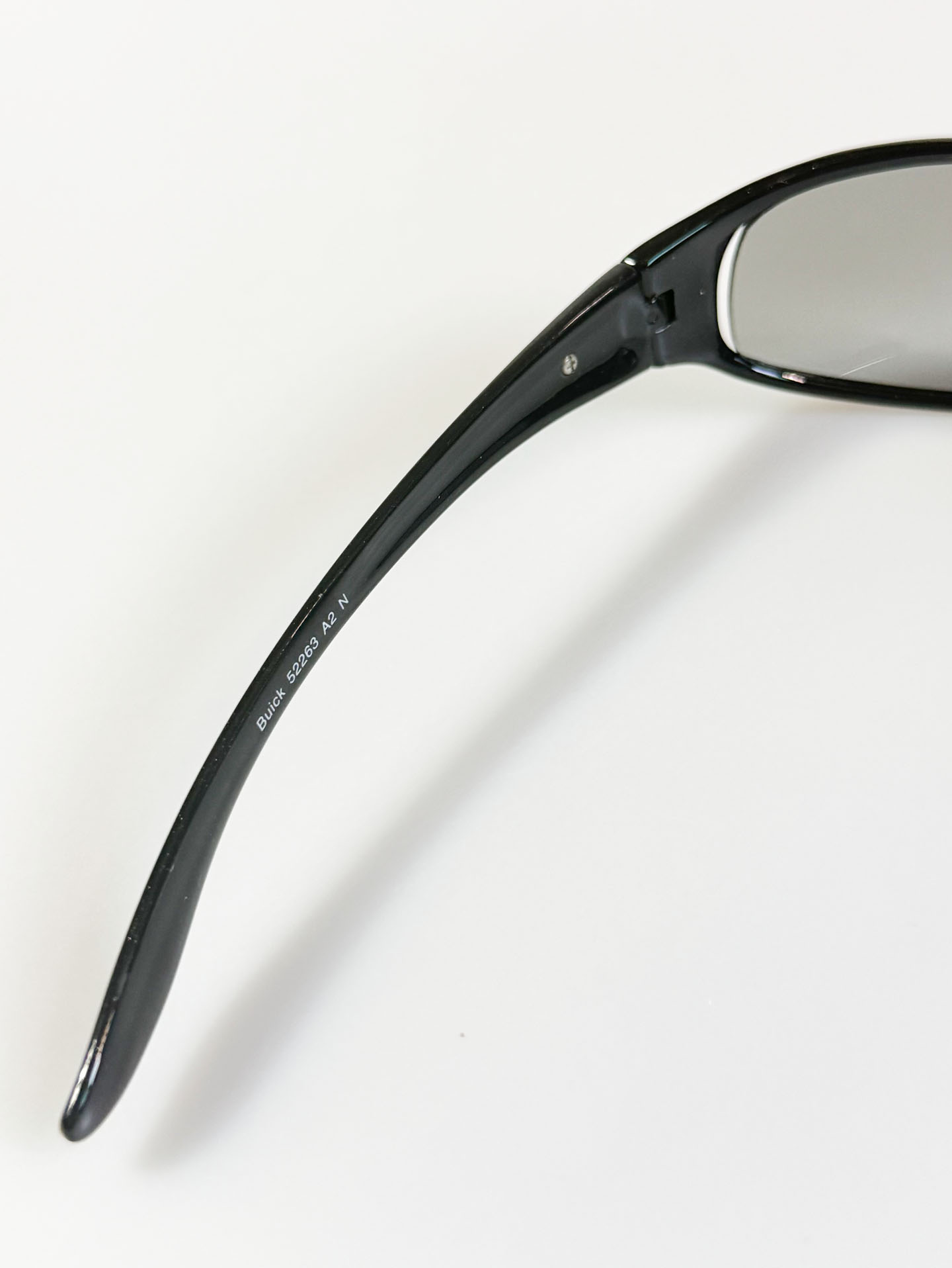 90’s DIRTY DOG Black Wraparound Sporty Frame Sunglasses