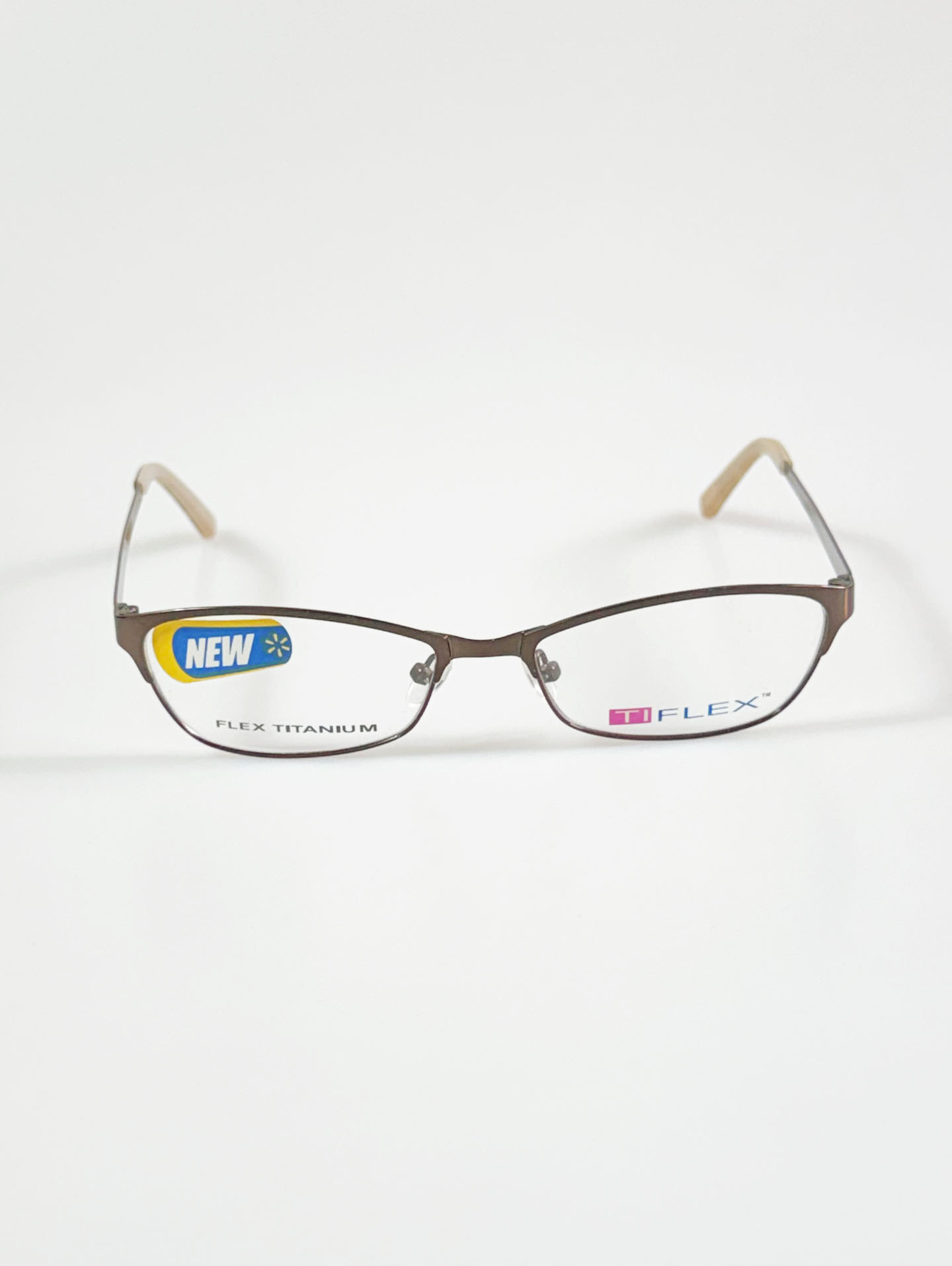 TI FLEX Titanium Slim Square Frame Glasses
