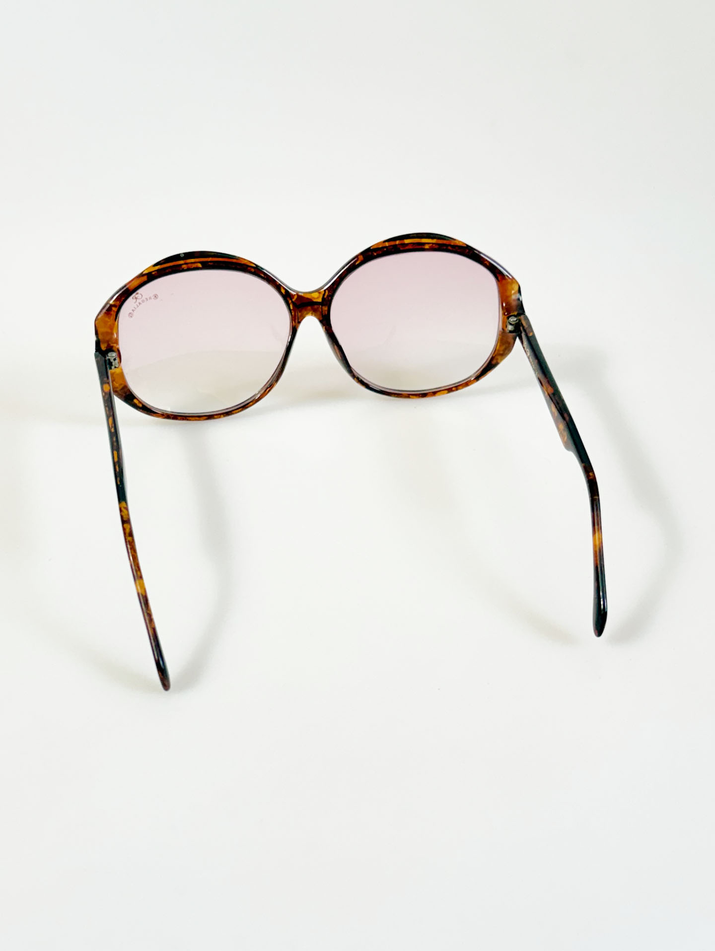 90's REGALIA Tortoiseshell Oversized Oval Frame Tint Sunglasses