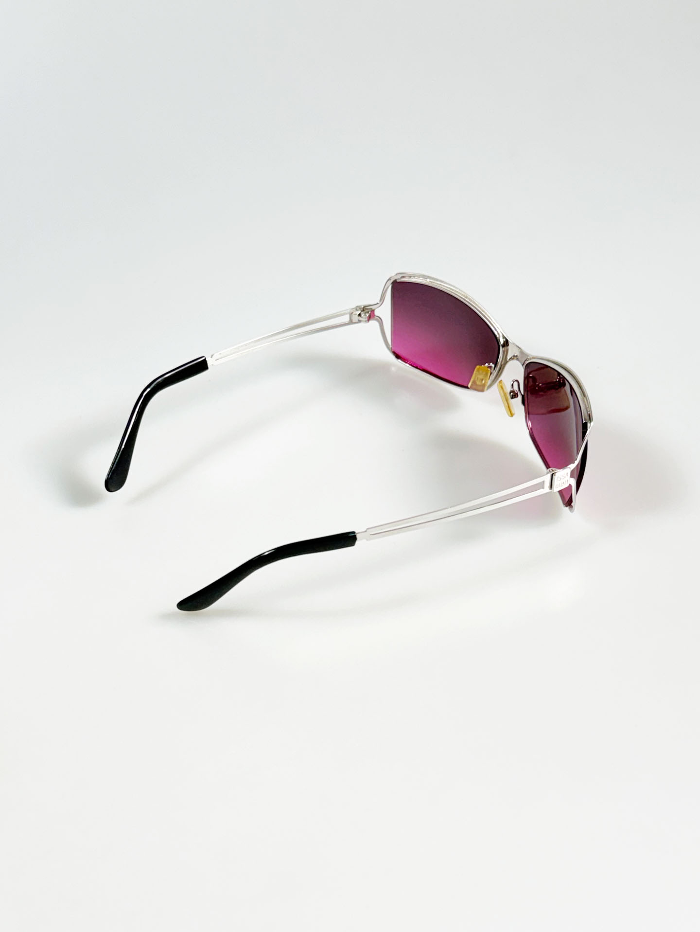 ISSAQUAH Silver Square Tint Sunglasses