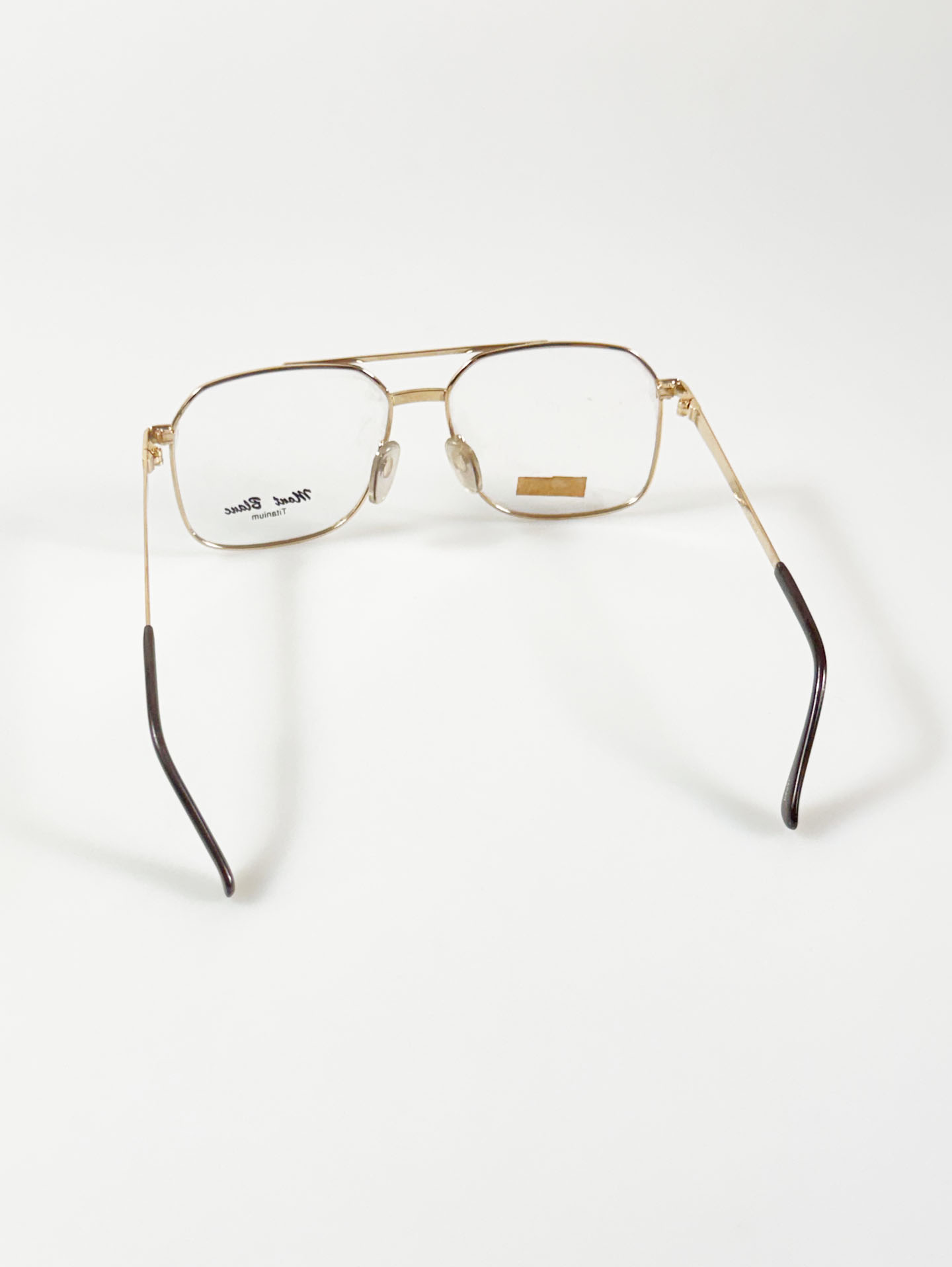 90's Mont Blanc Japan Gold Titanium Boeing Frame Glasses