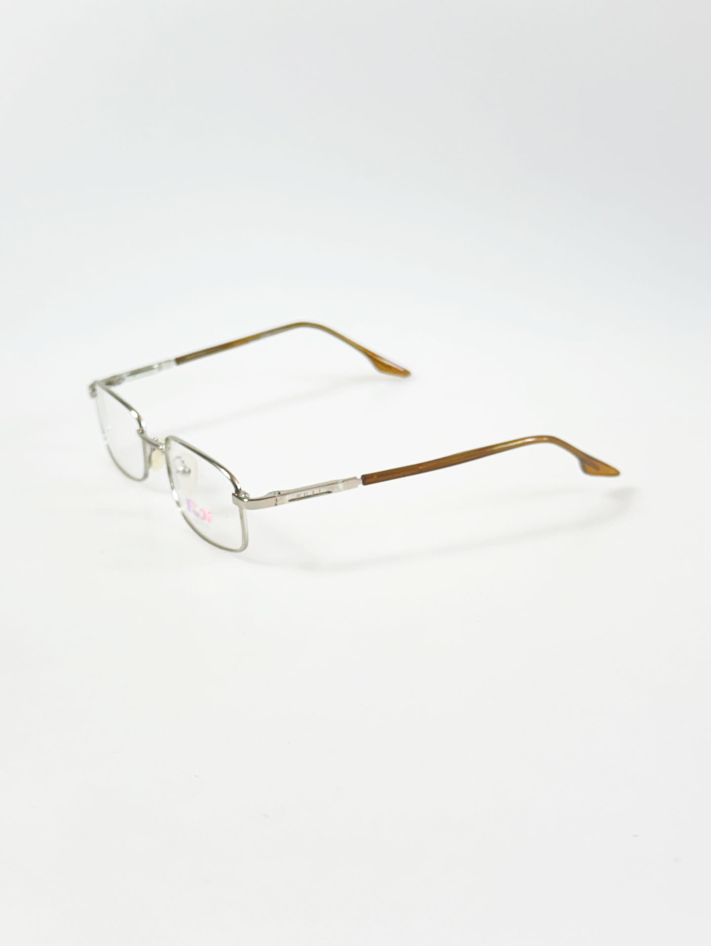 90's FUJI JAPAN Slim Square Metal Glasses Collection / 2 Colors