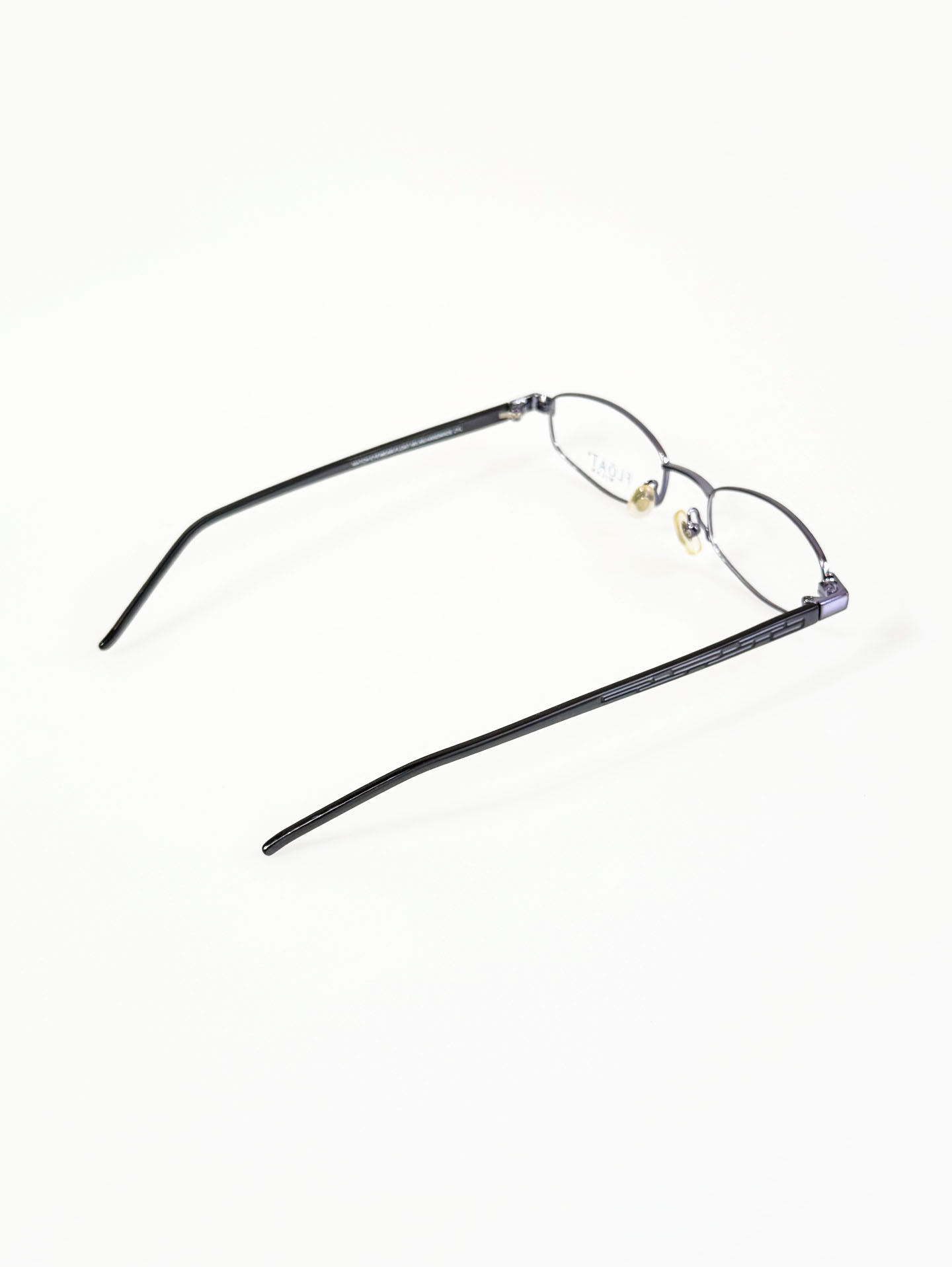 FLOAT MILAN Purple Slim Oval Metal Frame Glasses