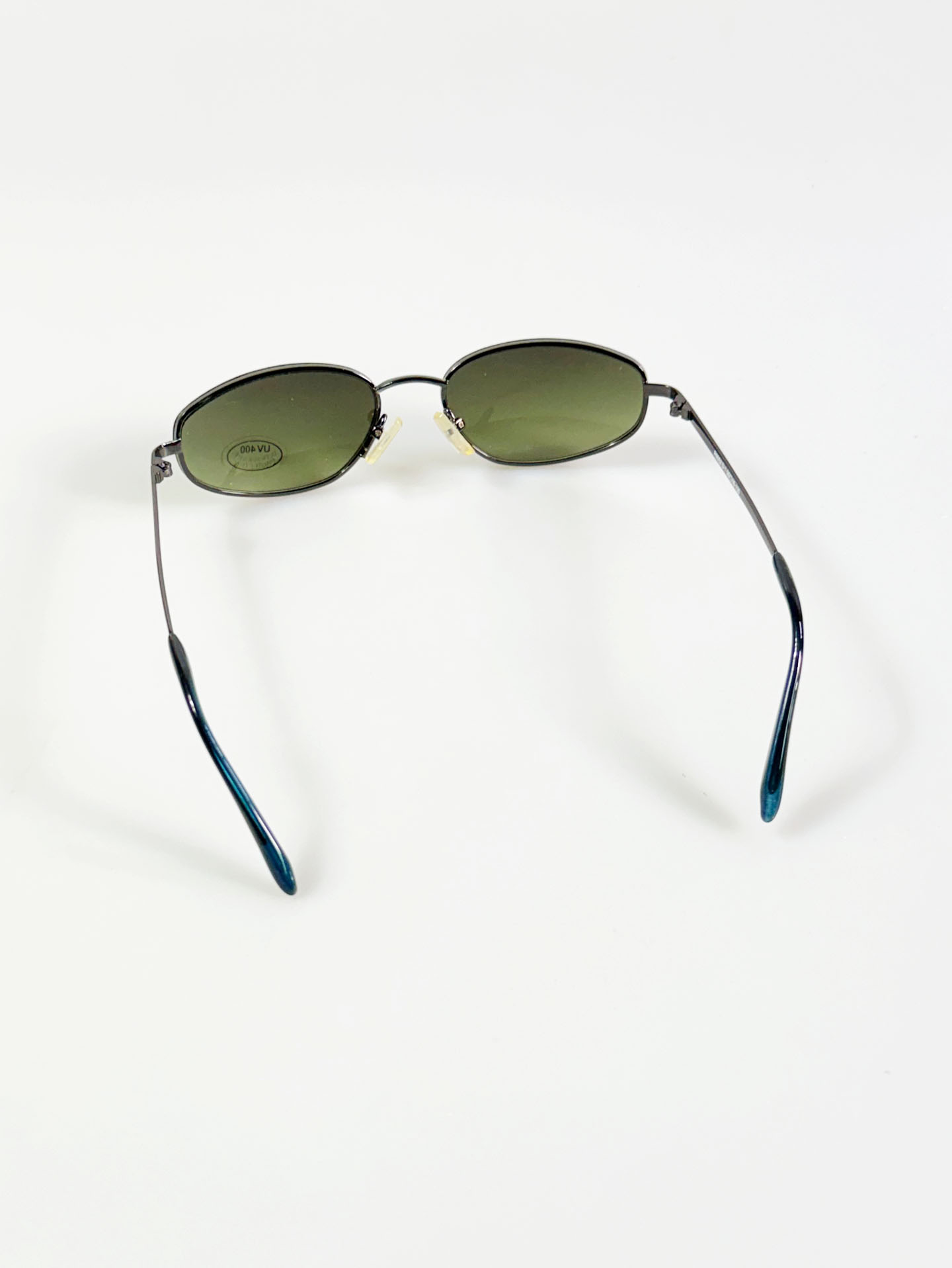 IXRON Rimless Oval Metal Tint Sunglasses