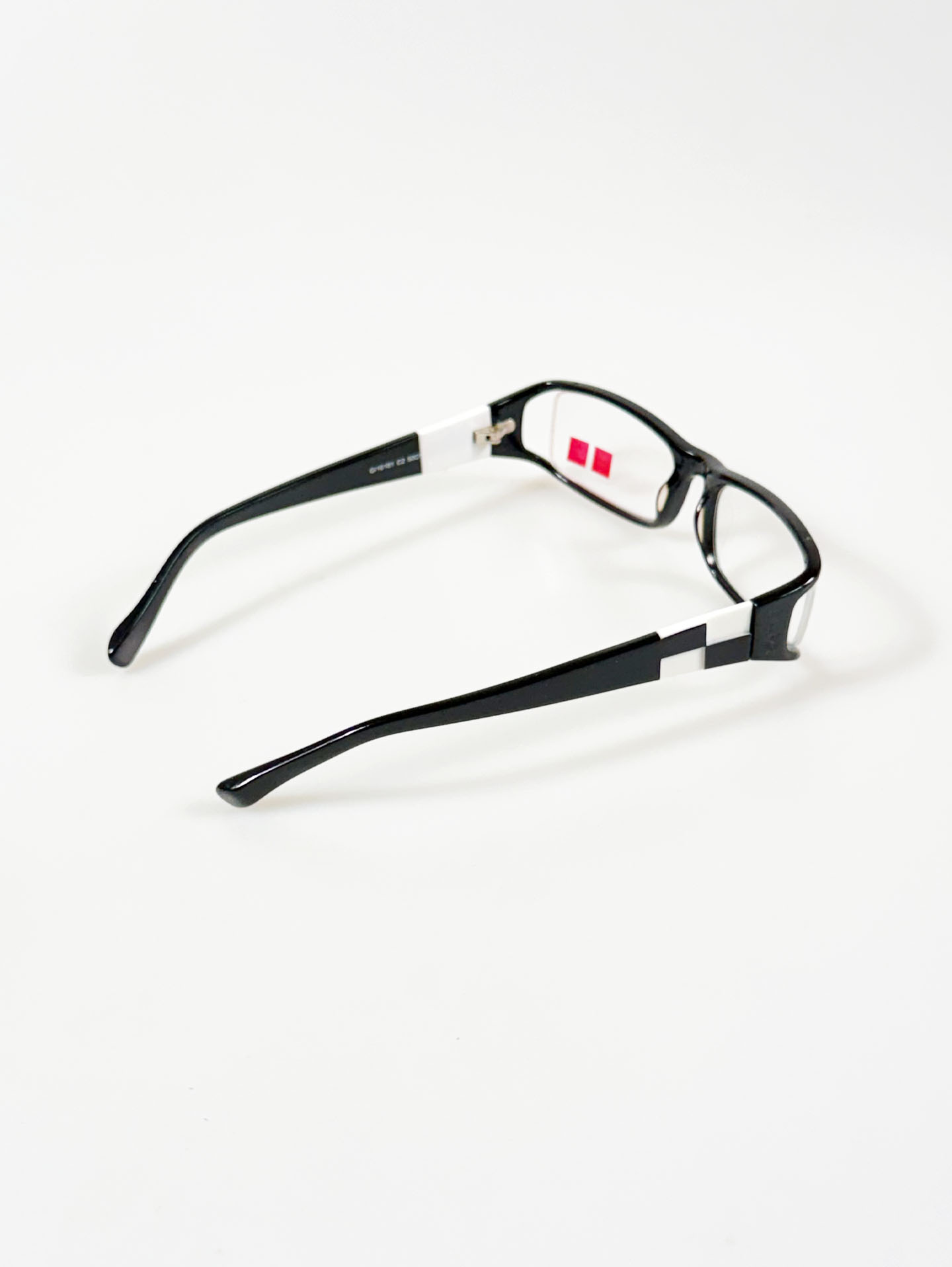 MARITHÉ + FRANÇOIS GIRBAUD Black Square Horn-Rim Glasses