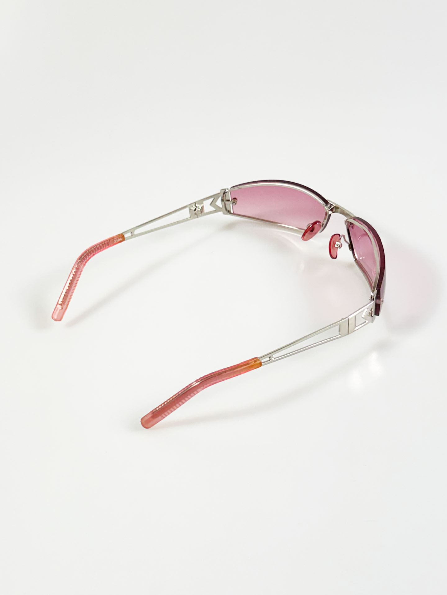Rimless Square Metal Tint Sunglasses