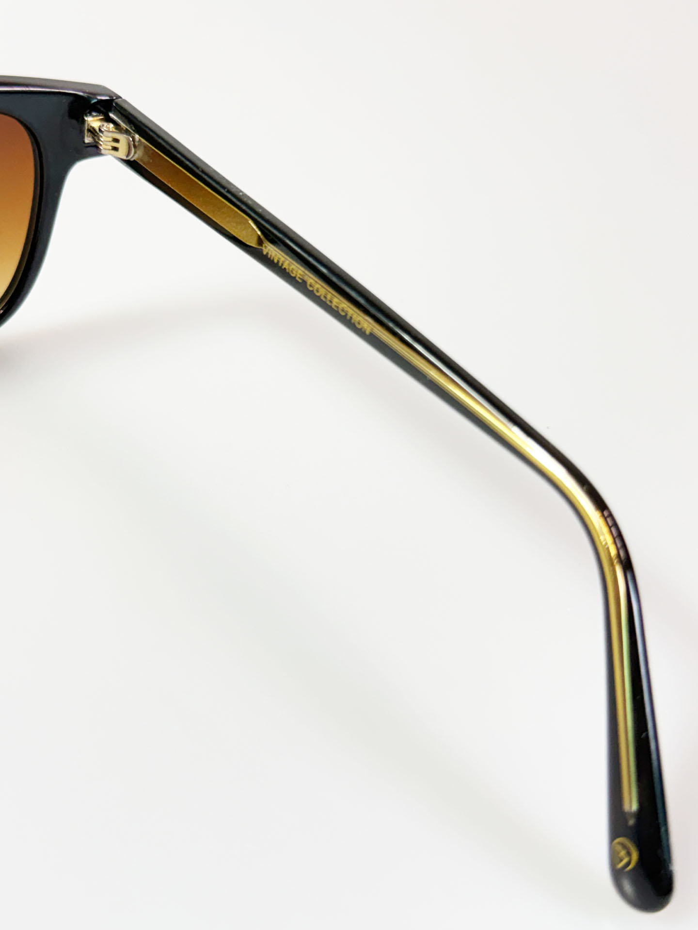 CANAAN Black Square Frame Tinted Sunglasses