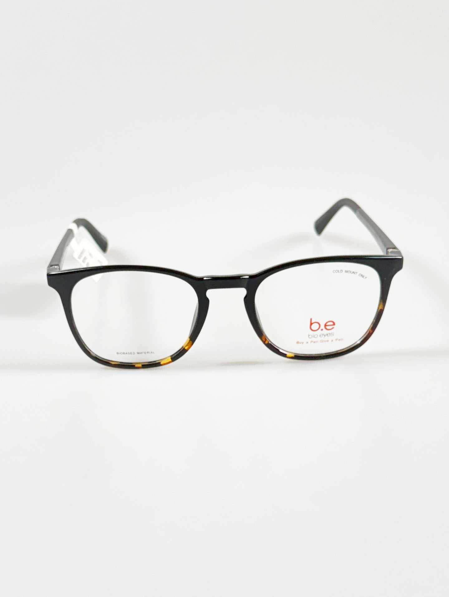 BIO EYES Spruce Square Horn-Rim Glasses