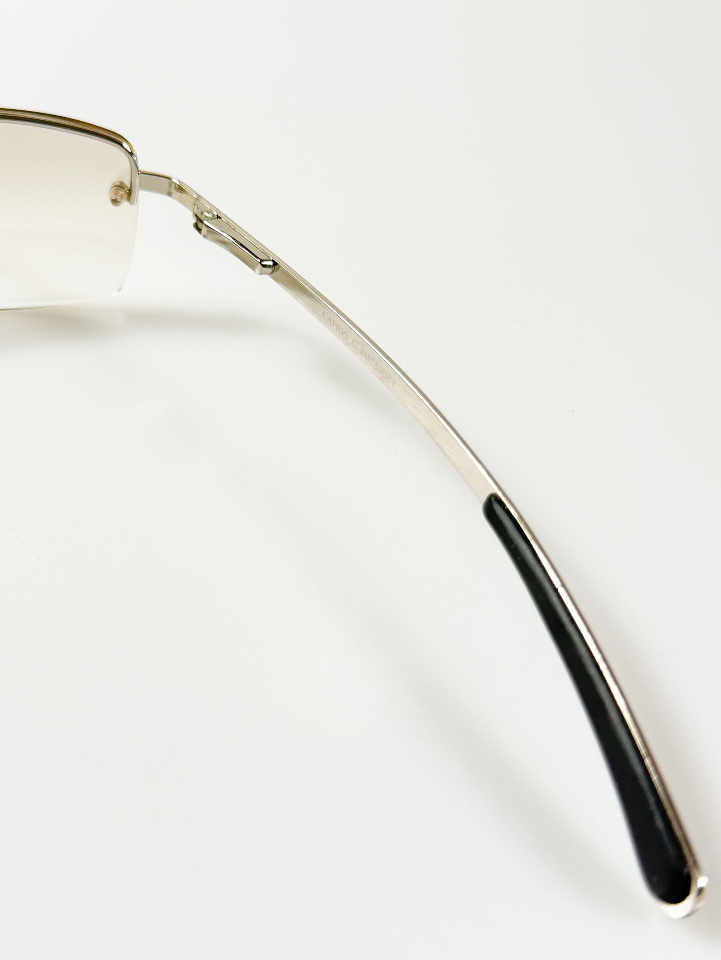 CAPRIO Rimless Square Metal Tint Sunglasses