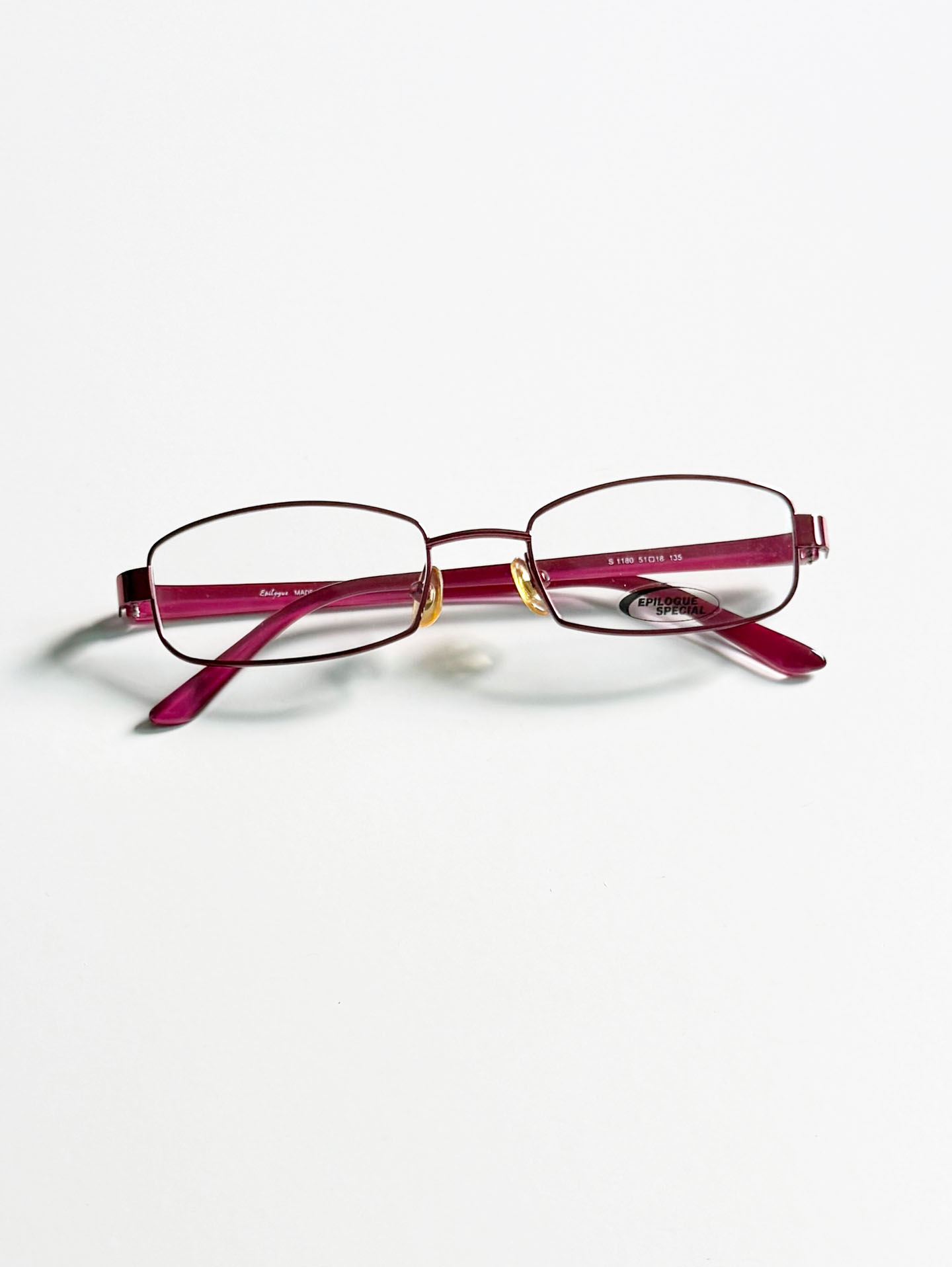 Series. 01 EPILOGUE Vintage Slim Square Metal Frame Collection