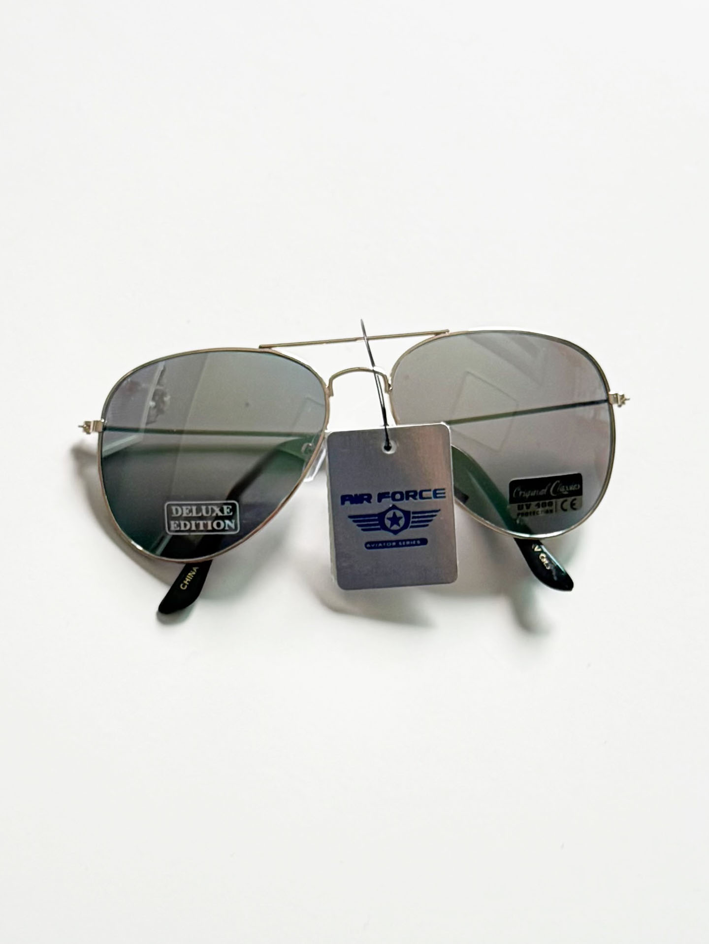 90's AIR FORCE Gold Metal Aviator Sunglasses