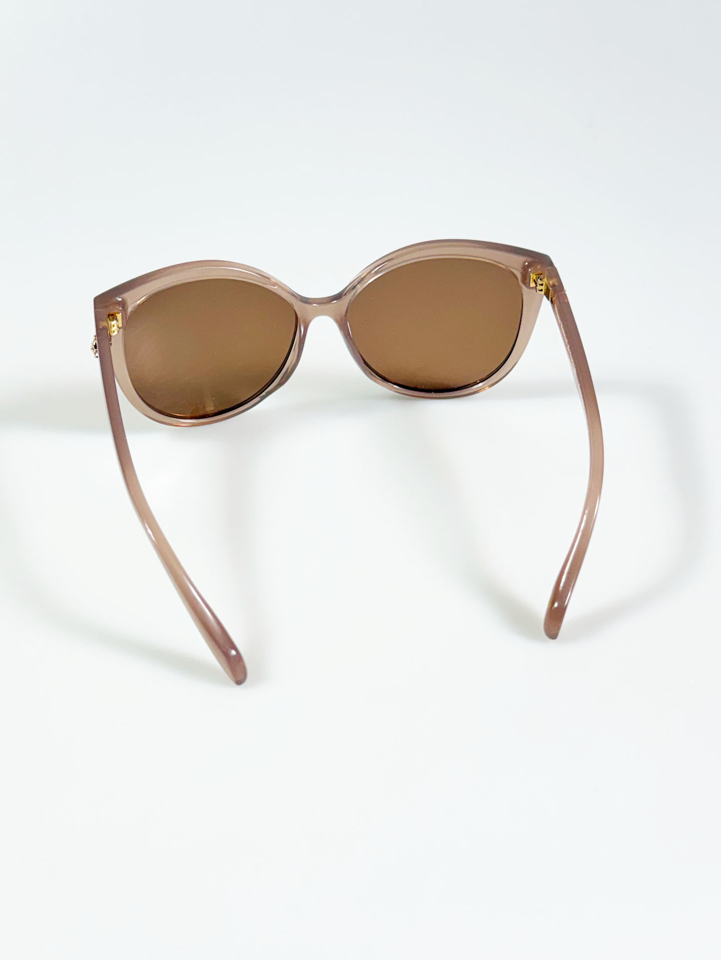 Vivienne Westwood Anglomania Nude Pink Oversized Butterfly Frame Sunglasses