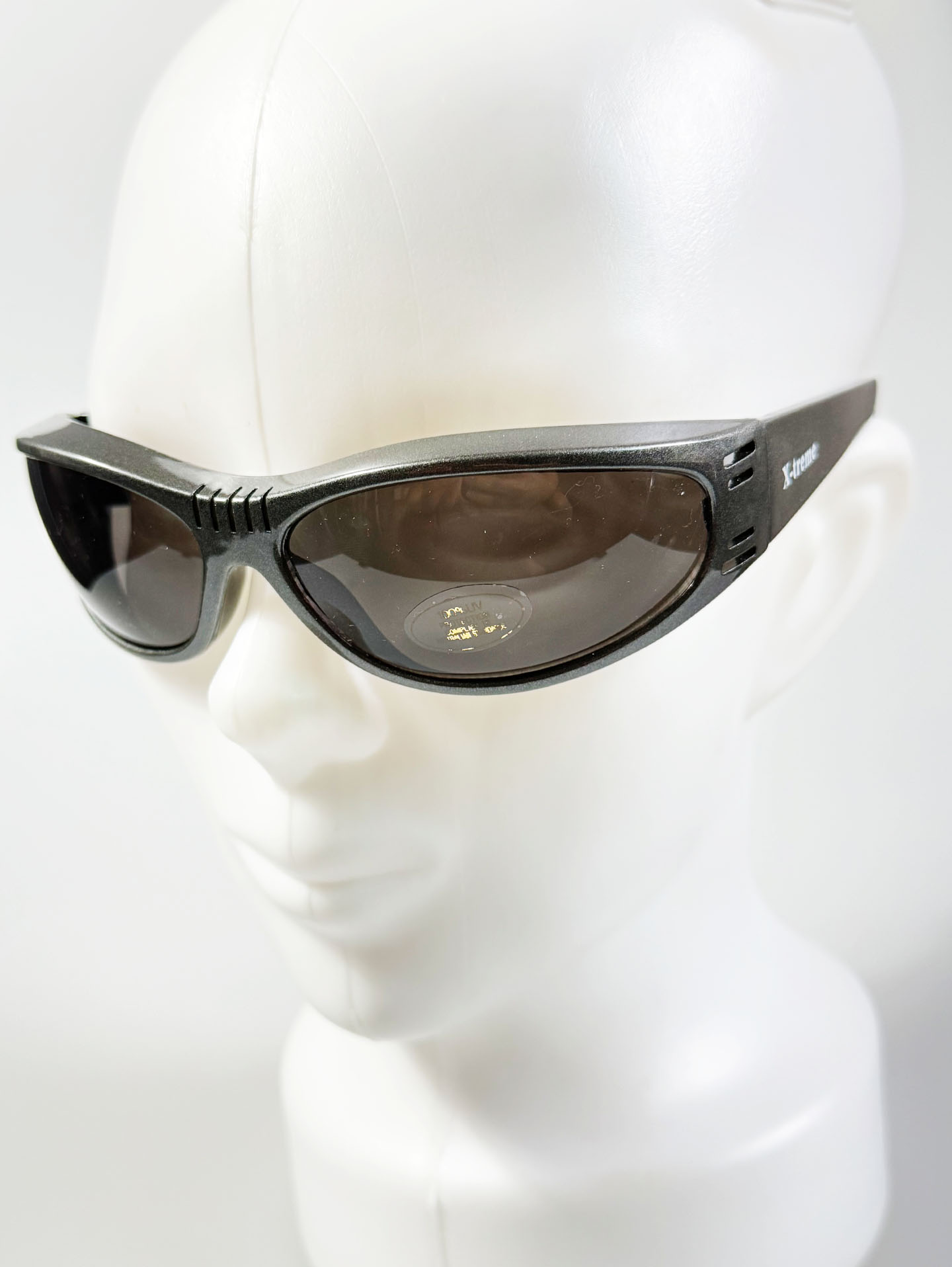 90's X-TREME Wraparound Sport Shield Sunglasses