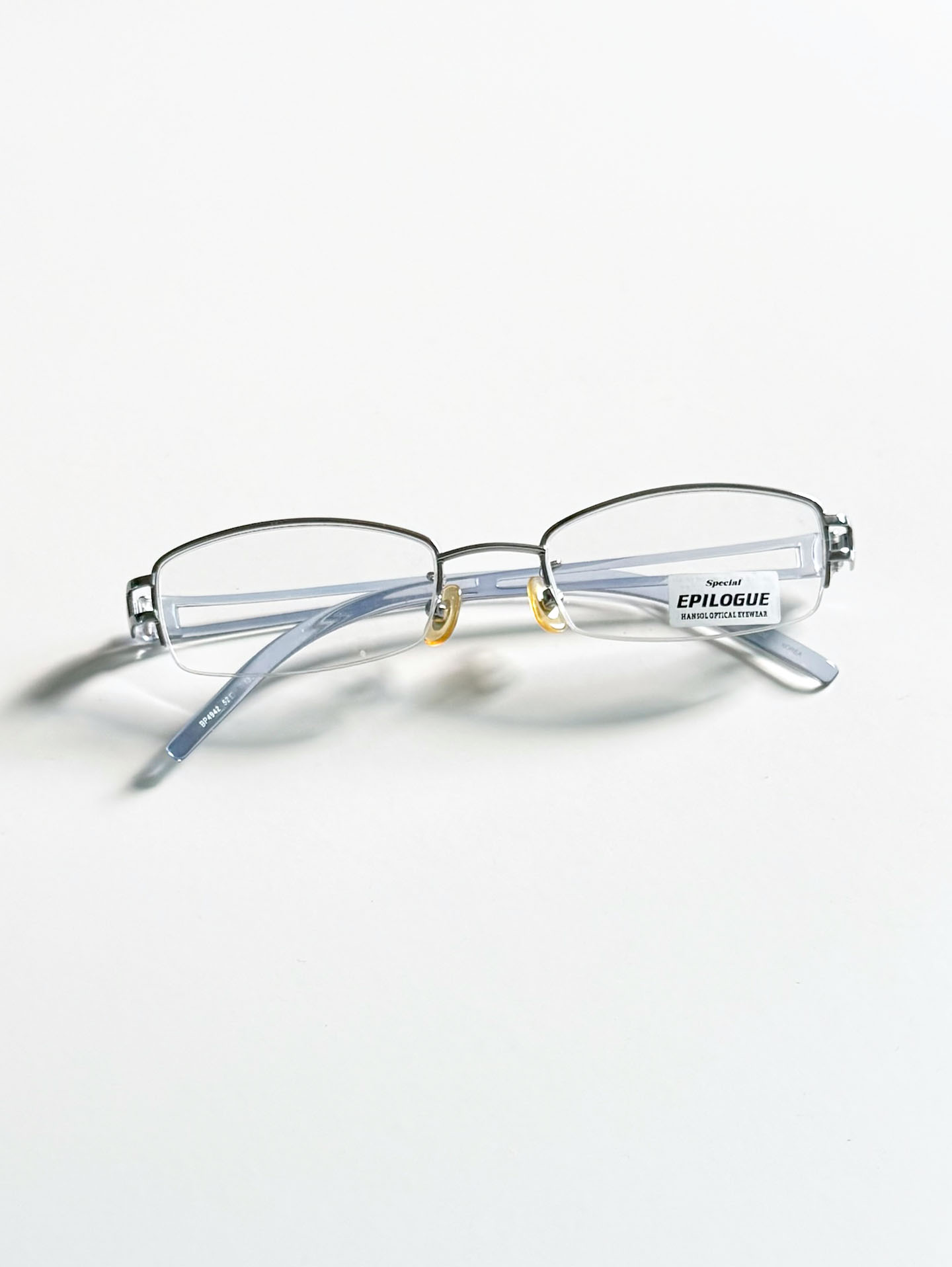 EPILOGUE Deadstock Semi-Rimless Glasses Collection Series 02
