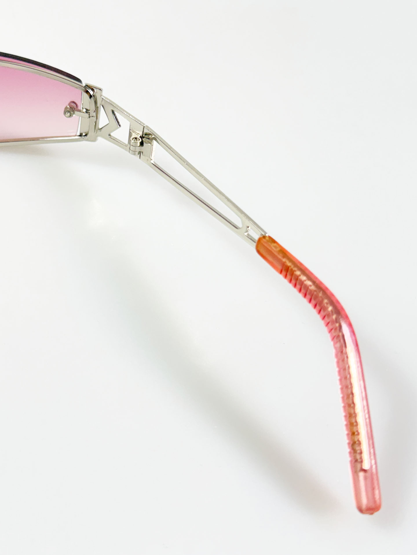 Rimless Square Metal Tint Sunglasses