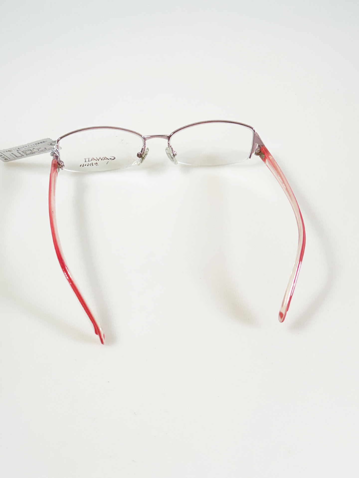 GAWAII Titanium Semi-Rimless Glasses Collection Series 02.