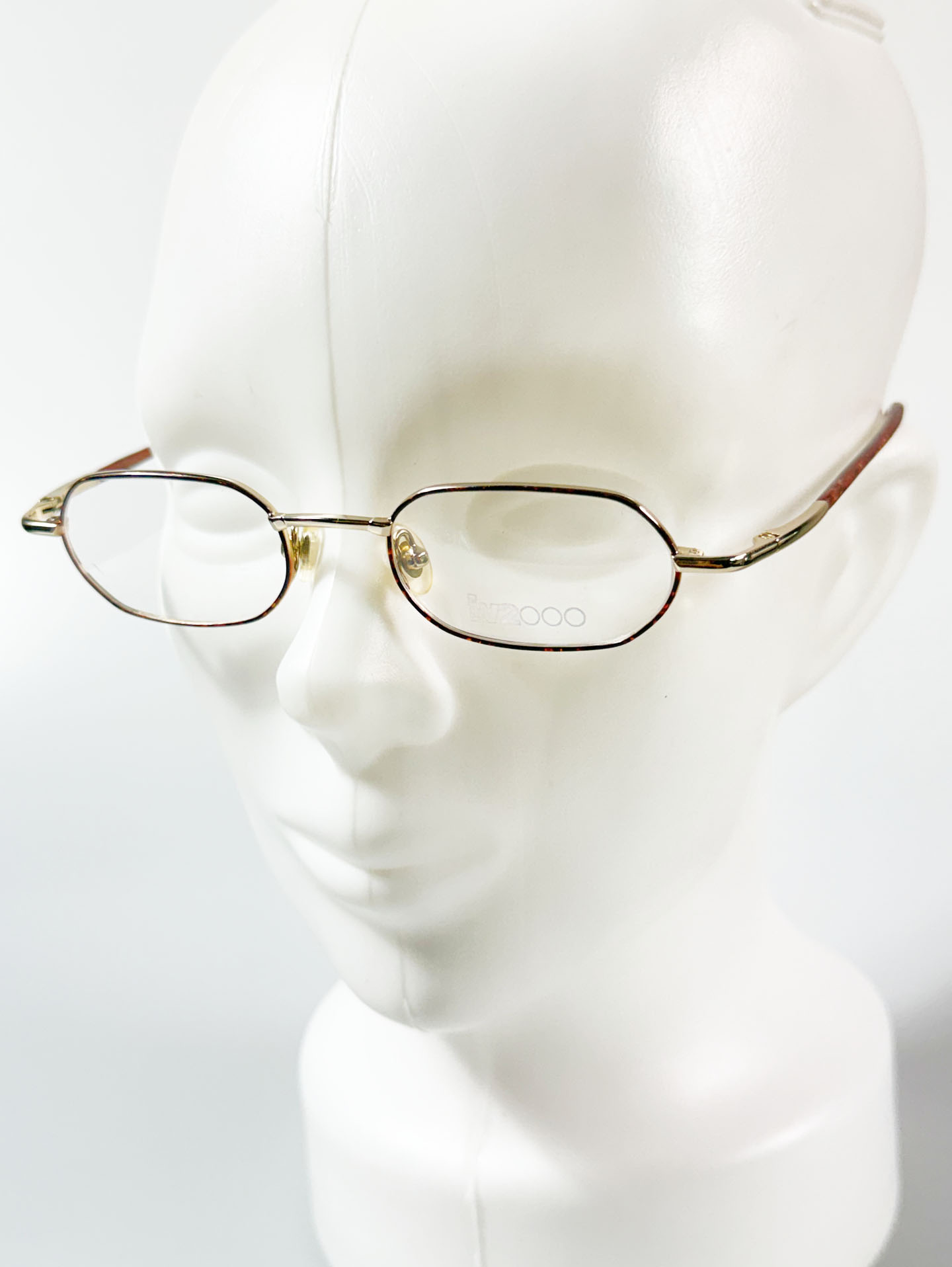 IV2000 Slim Square Combi Metal Frame Glasses