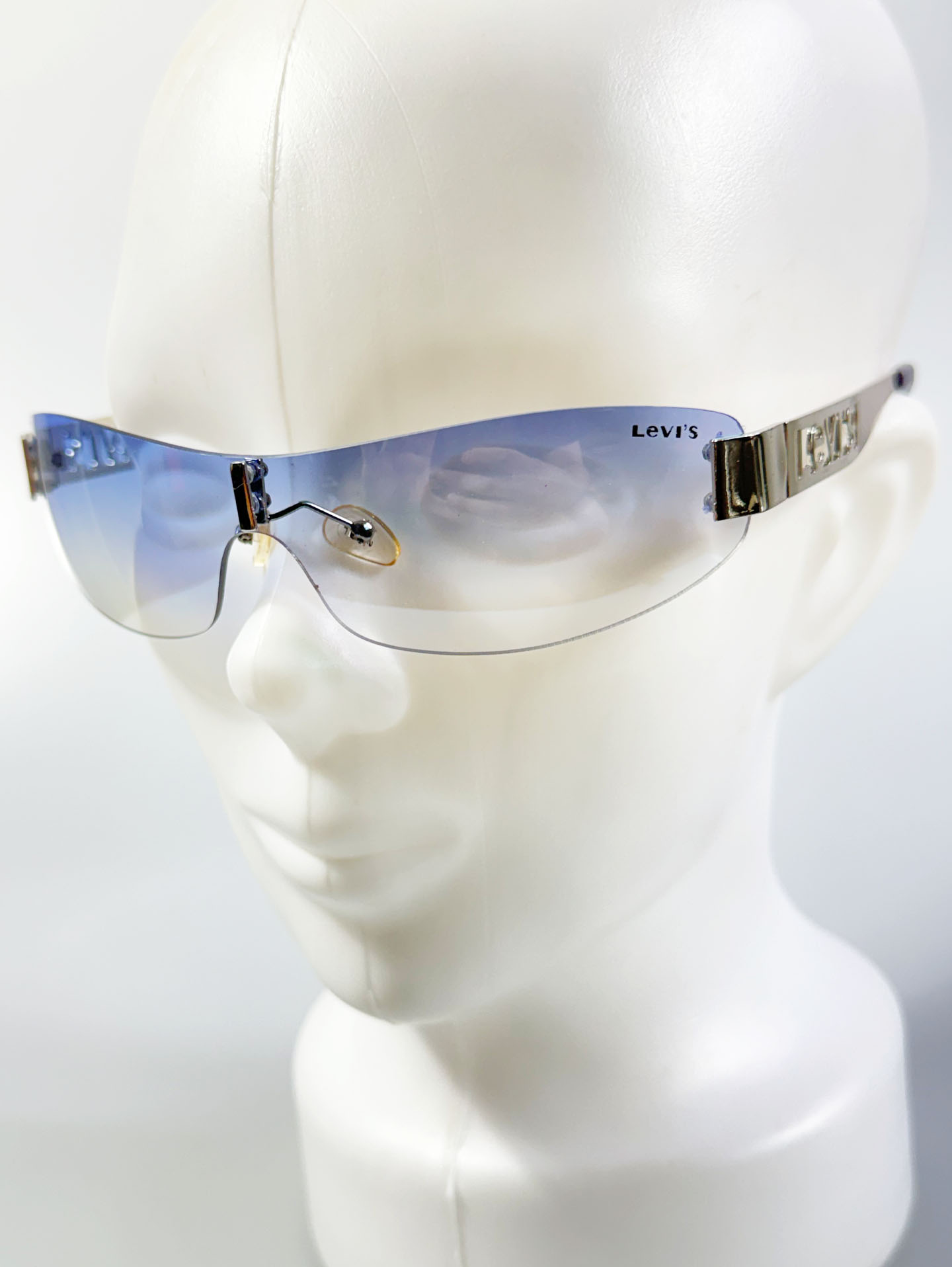 Levi’s Rimless Shield Goggle Metal Tint Sunglasses