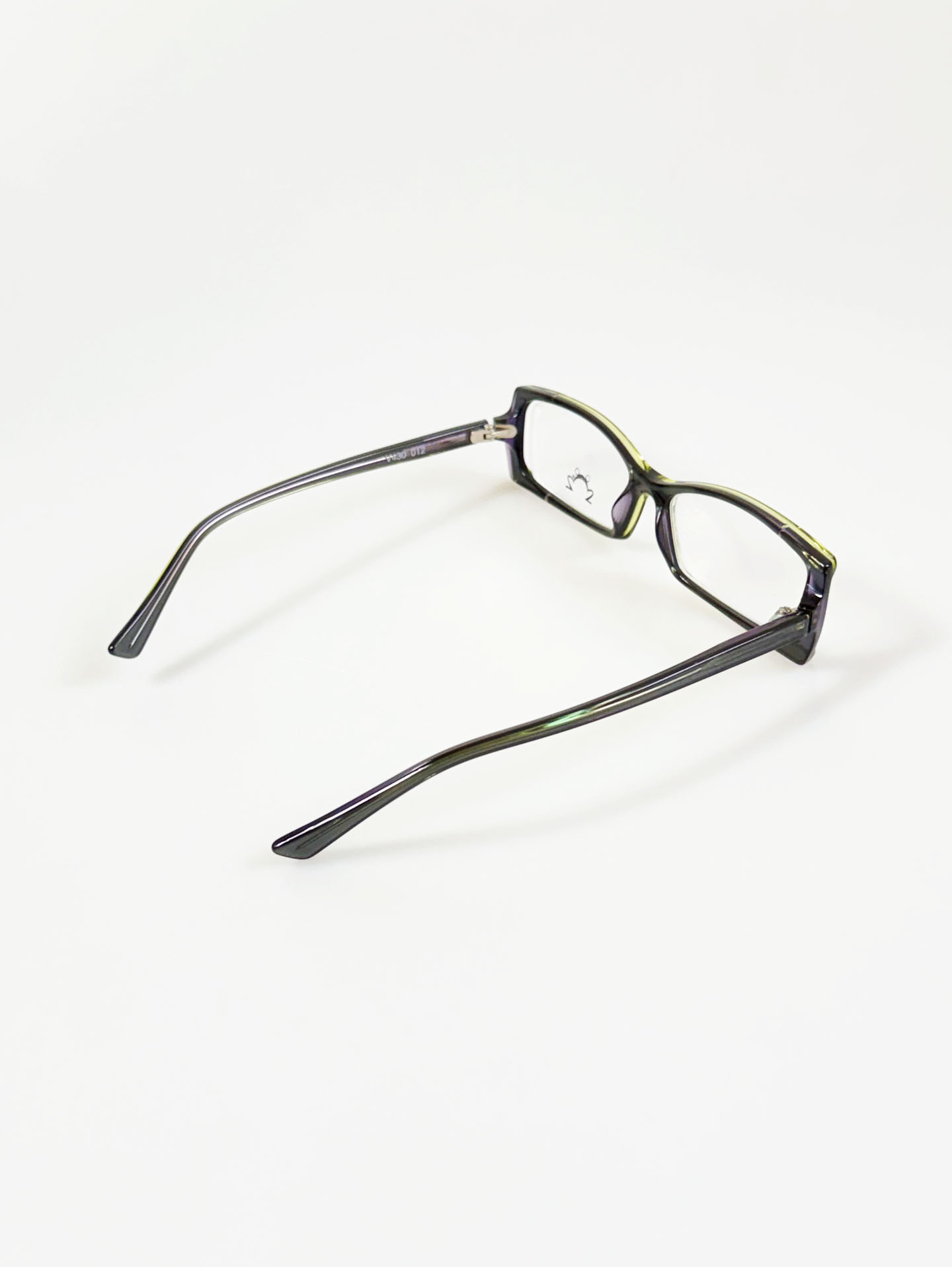 Eye'DC Smoky Square Horn-Rim Glasses