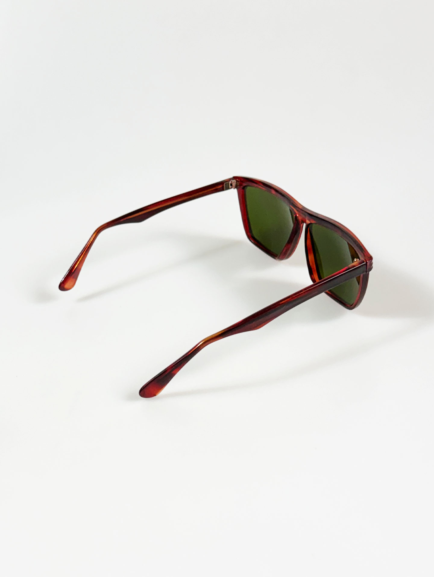 90's TECH Tortoiseshell Square Sunglasses