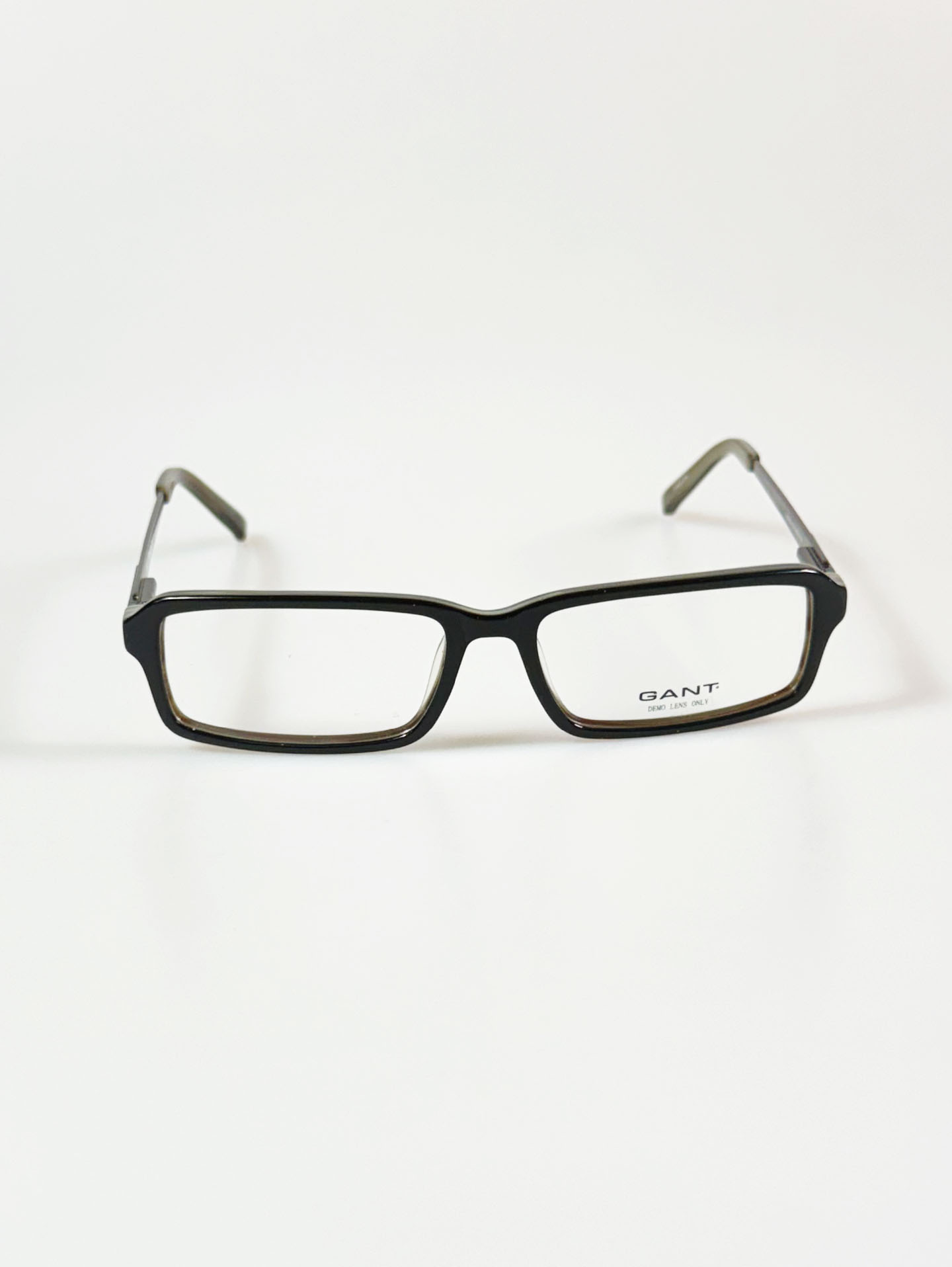 GANT Black Square Horn-Rim Frame Glasses