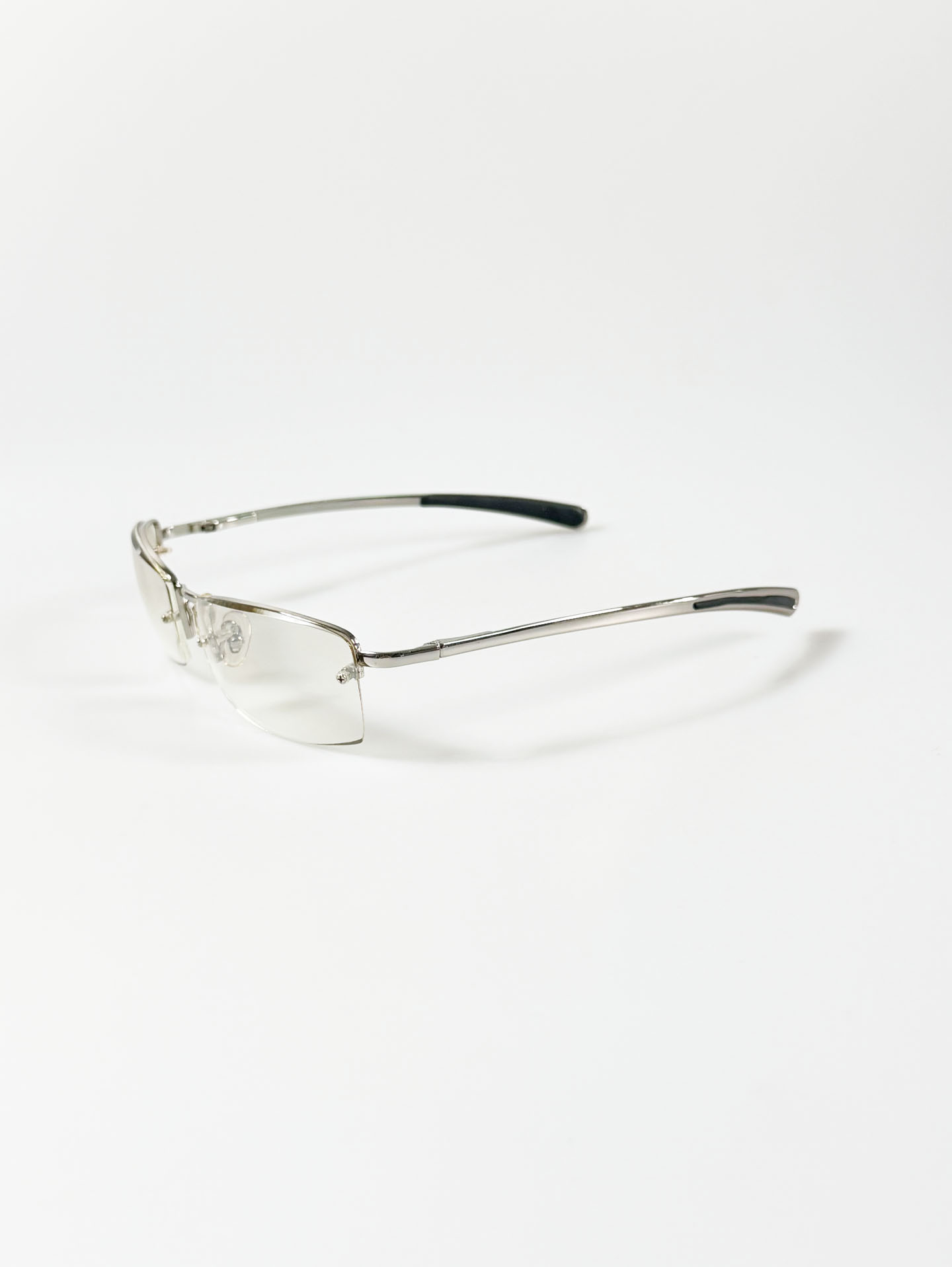 CAPRIO Rimless Square Metal Tint Sunglasses