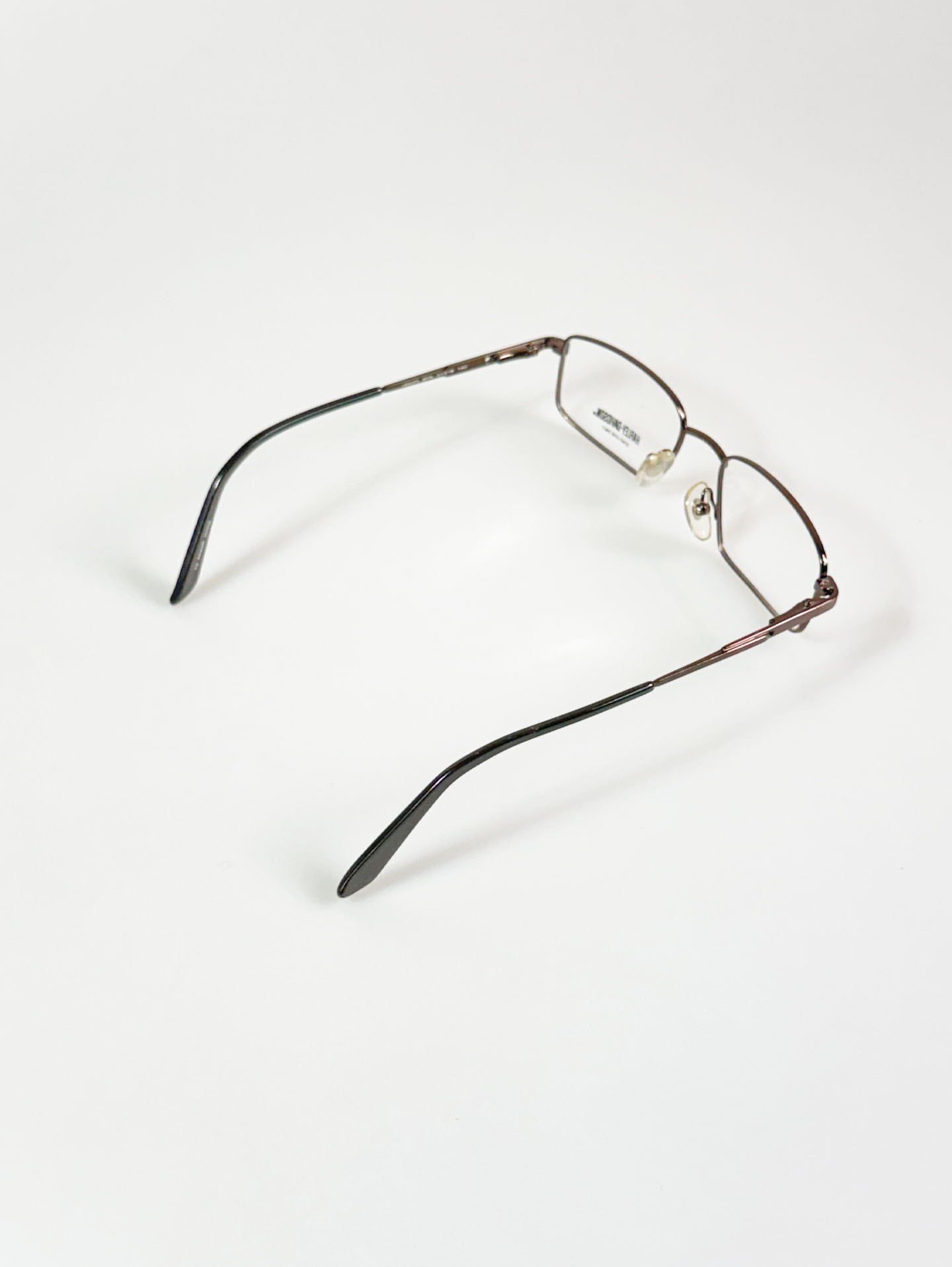 HARLEY-DAVIDSON Slim Square Metal Frame Glasses