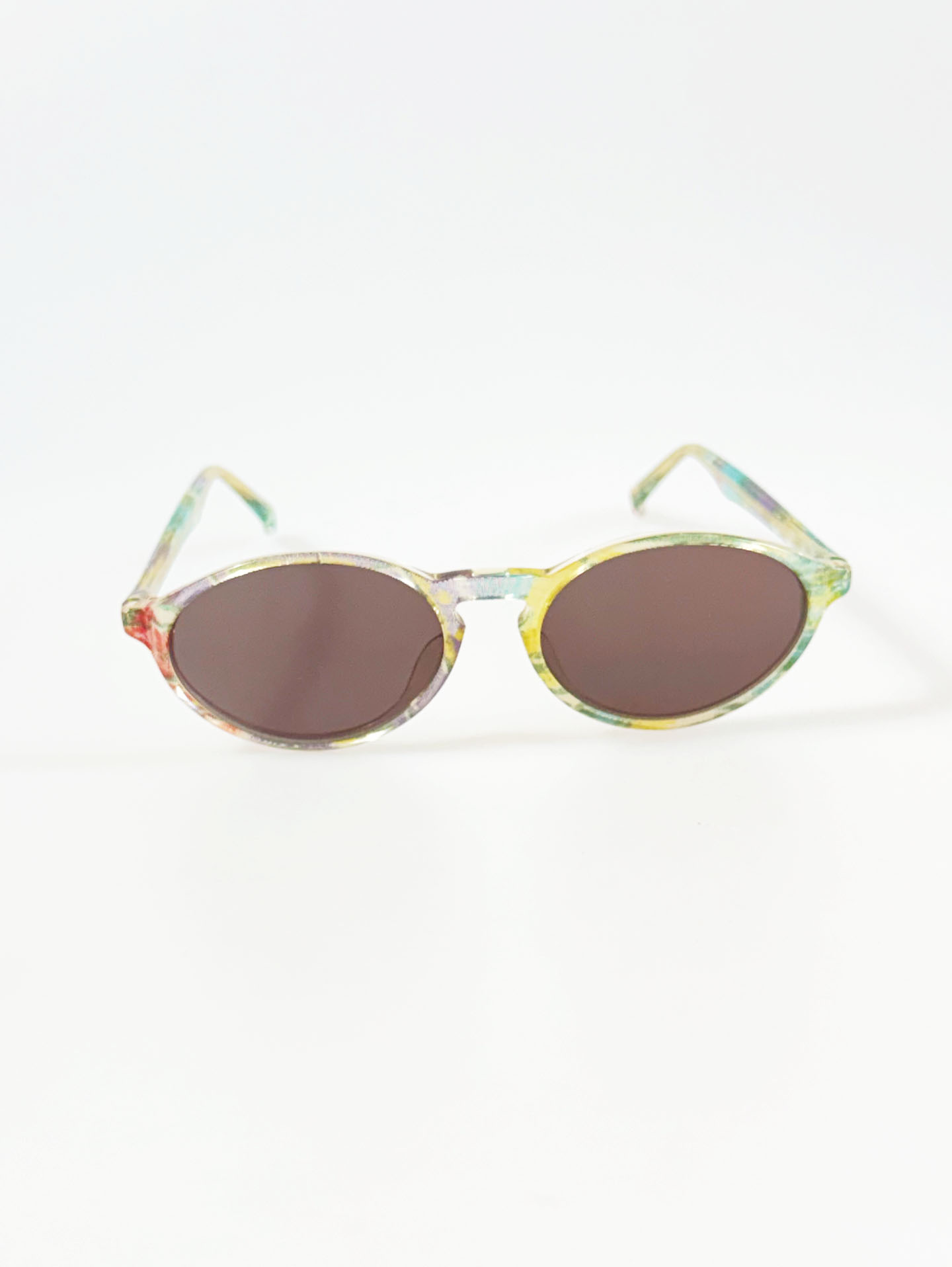 90's DISGUISE Multicolor Slim Oval Sunglasses