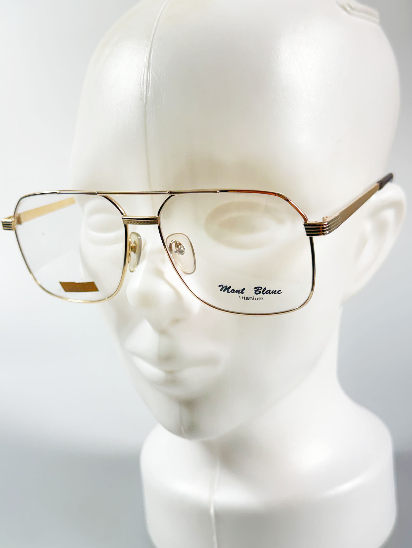 90's Mont Blanc Japan Gold Titanium Boeing Frame Glasses