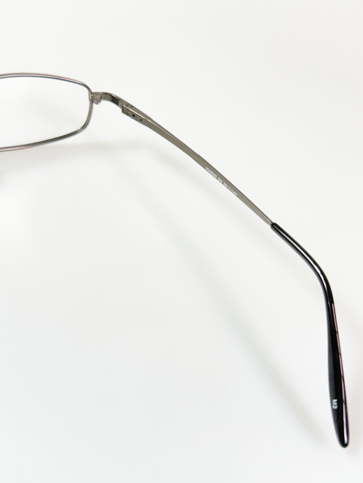 TEMPO Slim Square Metal Frame Glasses