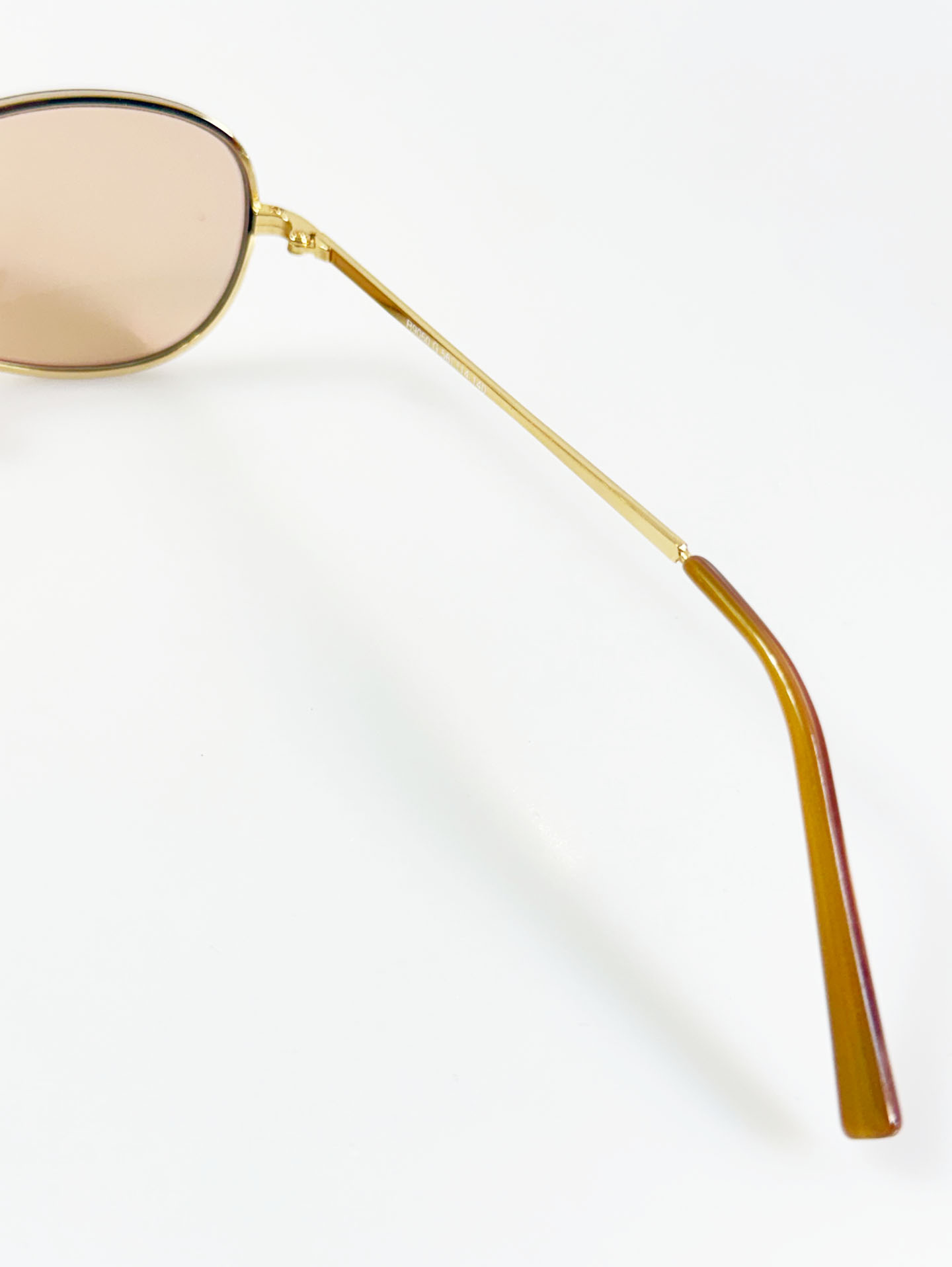 IXRON Rimless Cat-Eye Metal Tint Sunglasses