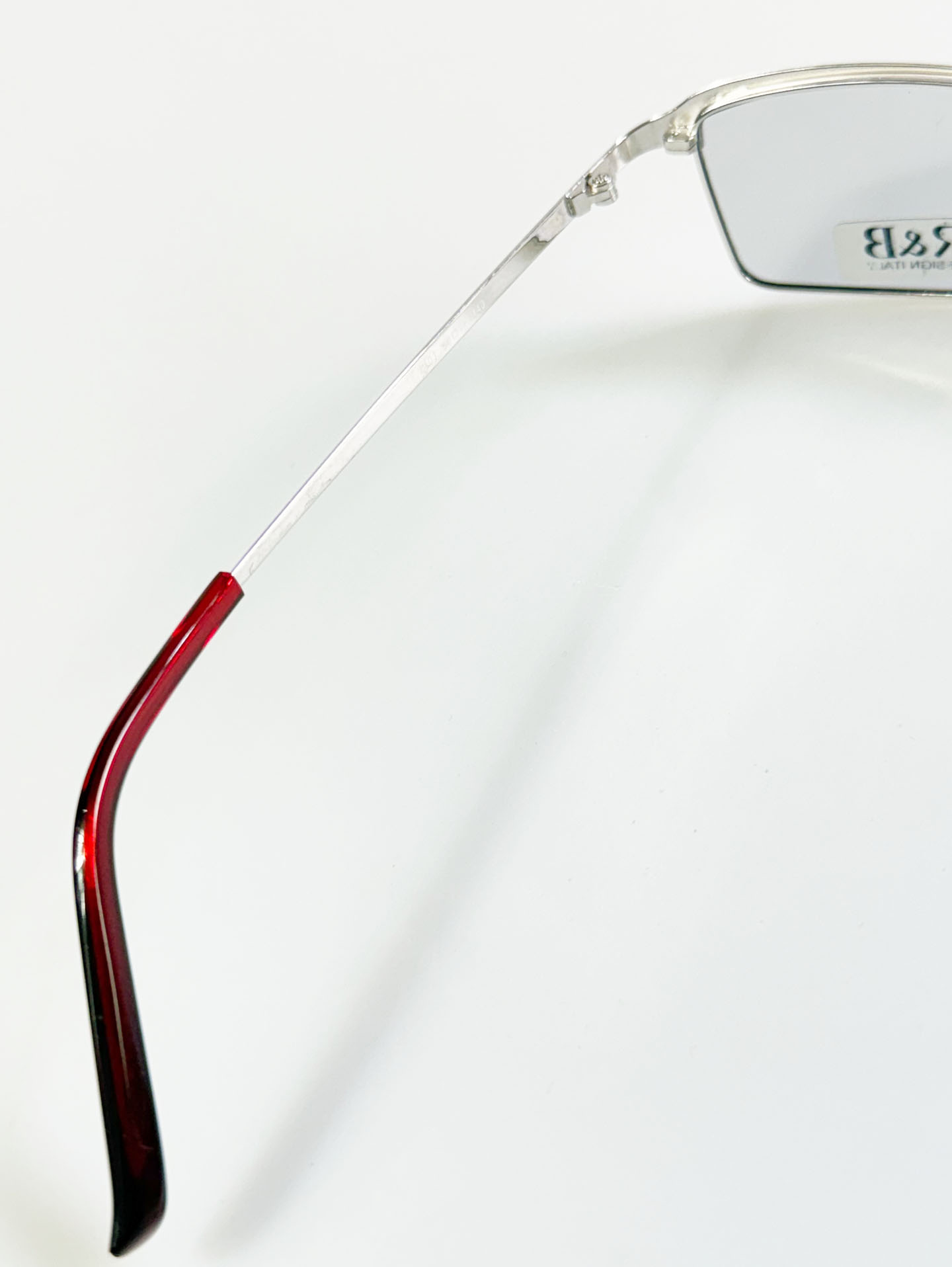 R&B Eyewear Slim Slim Square Metal Glasses