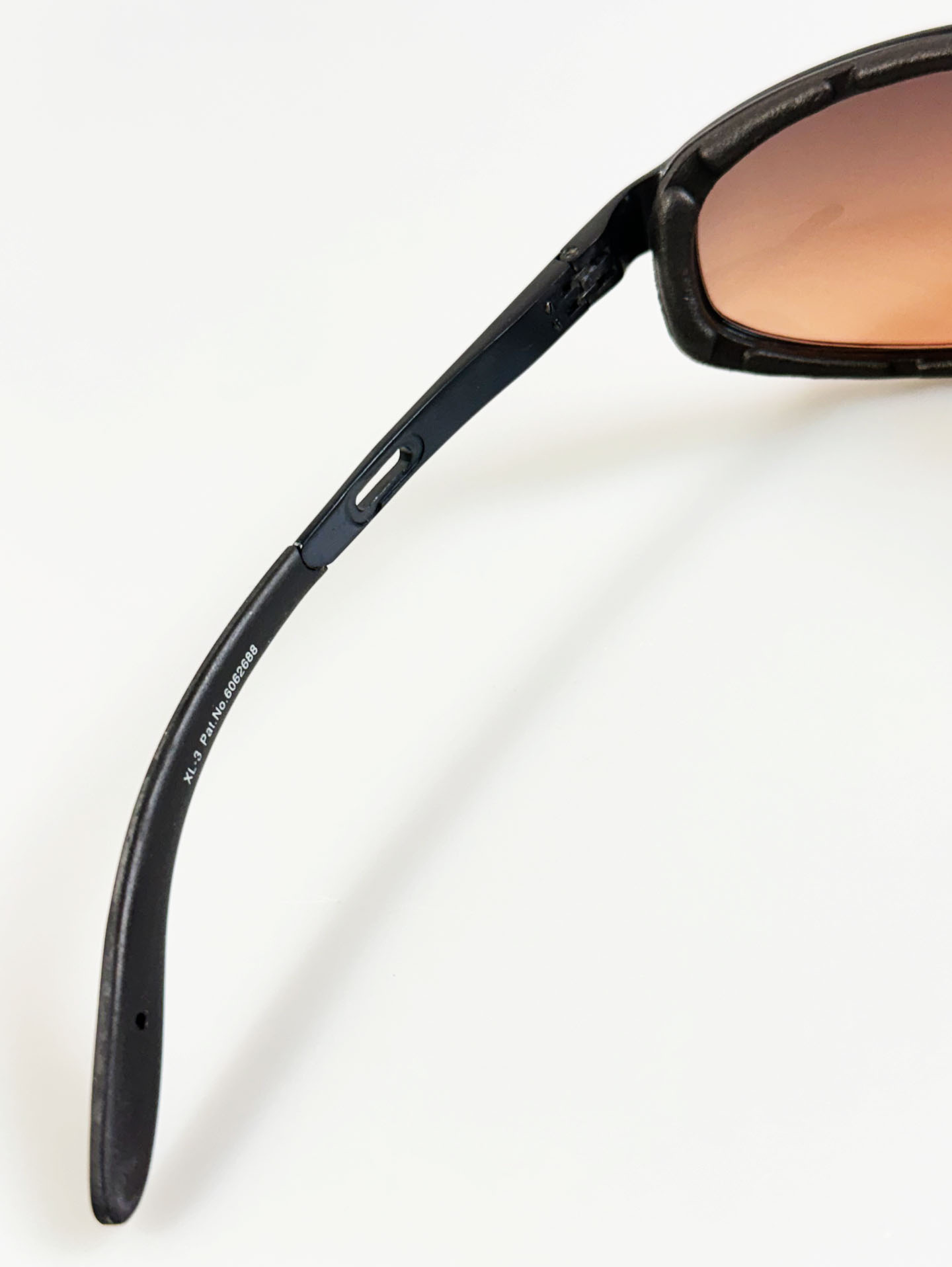 WILEY X Wraparound Metal Frame Magnetic Insert Tint Sunglasses