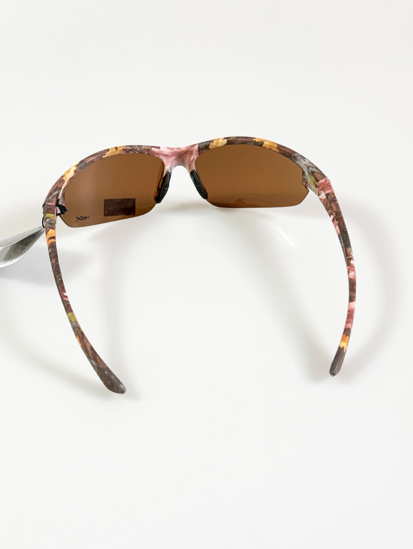 VERTX Realtree Pattern Wraparound Half-Rim Tint Sunglasses